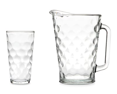 Foto 1 | Foto 1 | Juego de Jarra y Vasos de Cristal Glassia 5 Piezas