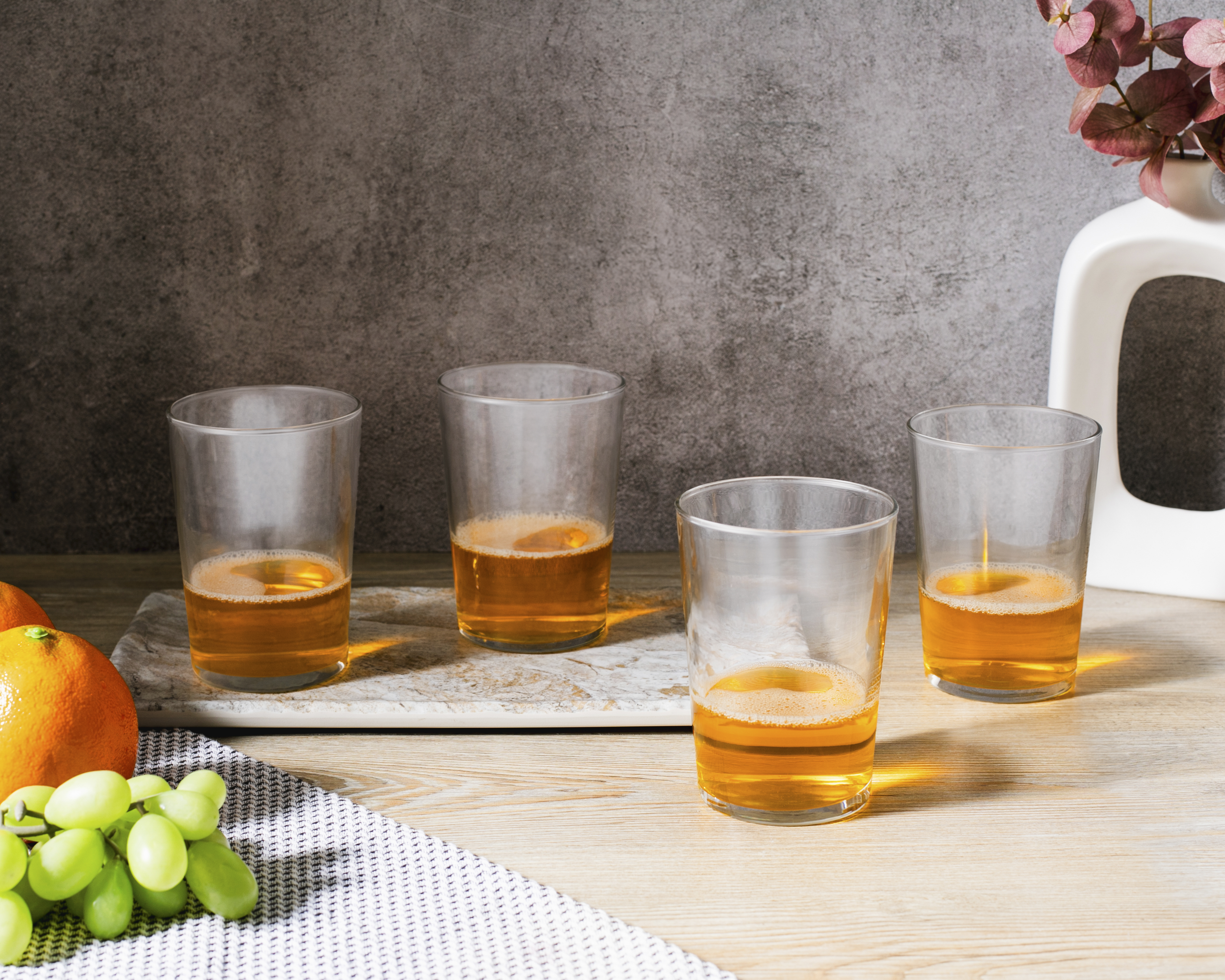 Foto 5 pulgar | Foto 4 | Juego de Vasos de Cristal Glassia 4 Piezas