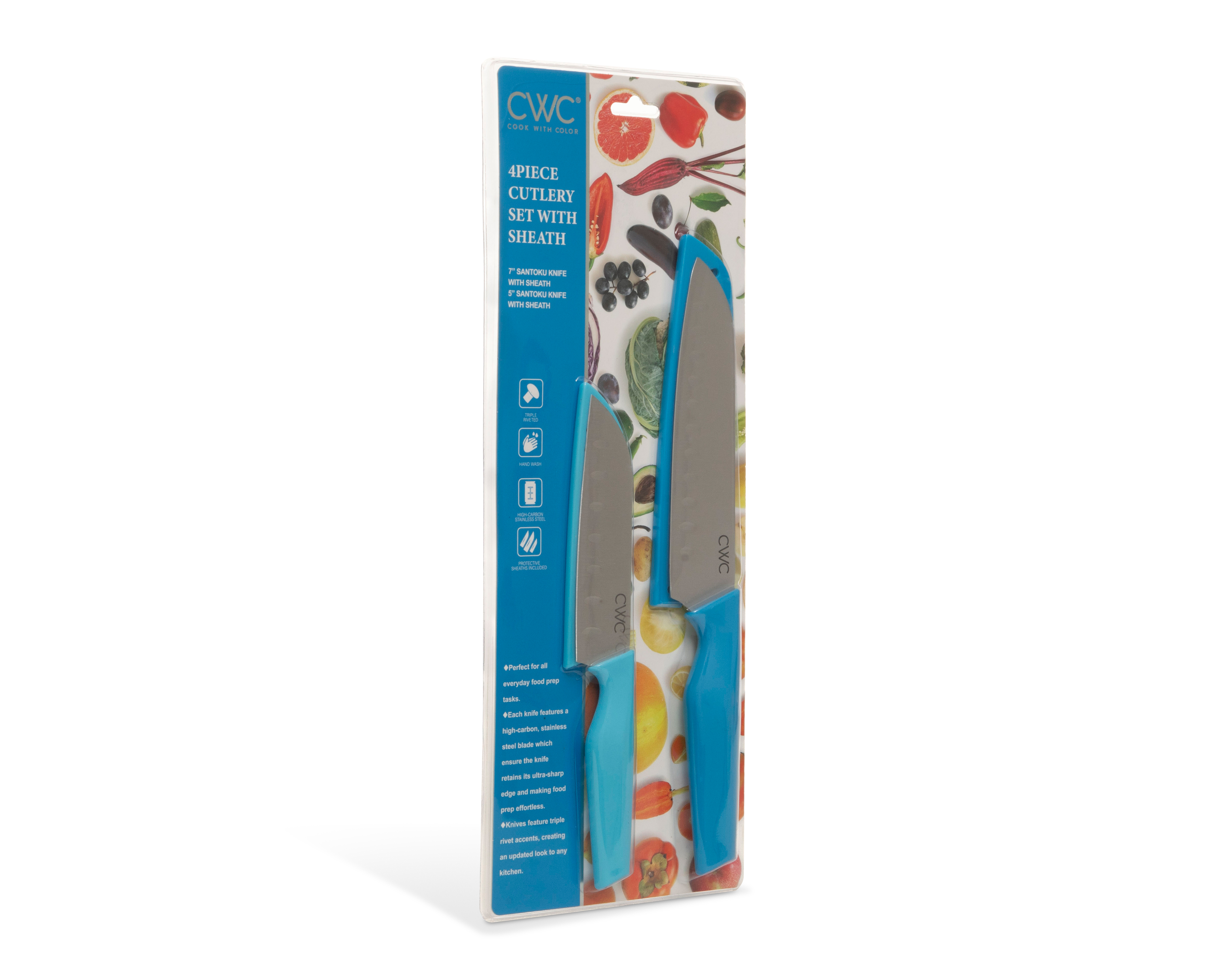 Foto 2 | Foto 2 | Juego de Cuchillos Cook With Color 2 Piezas