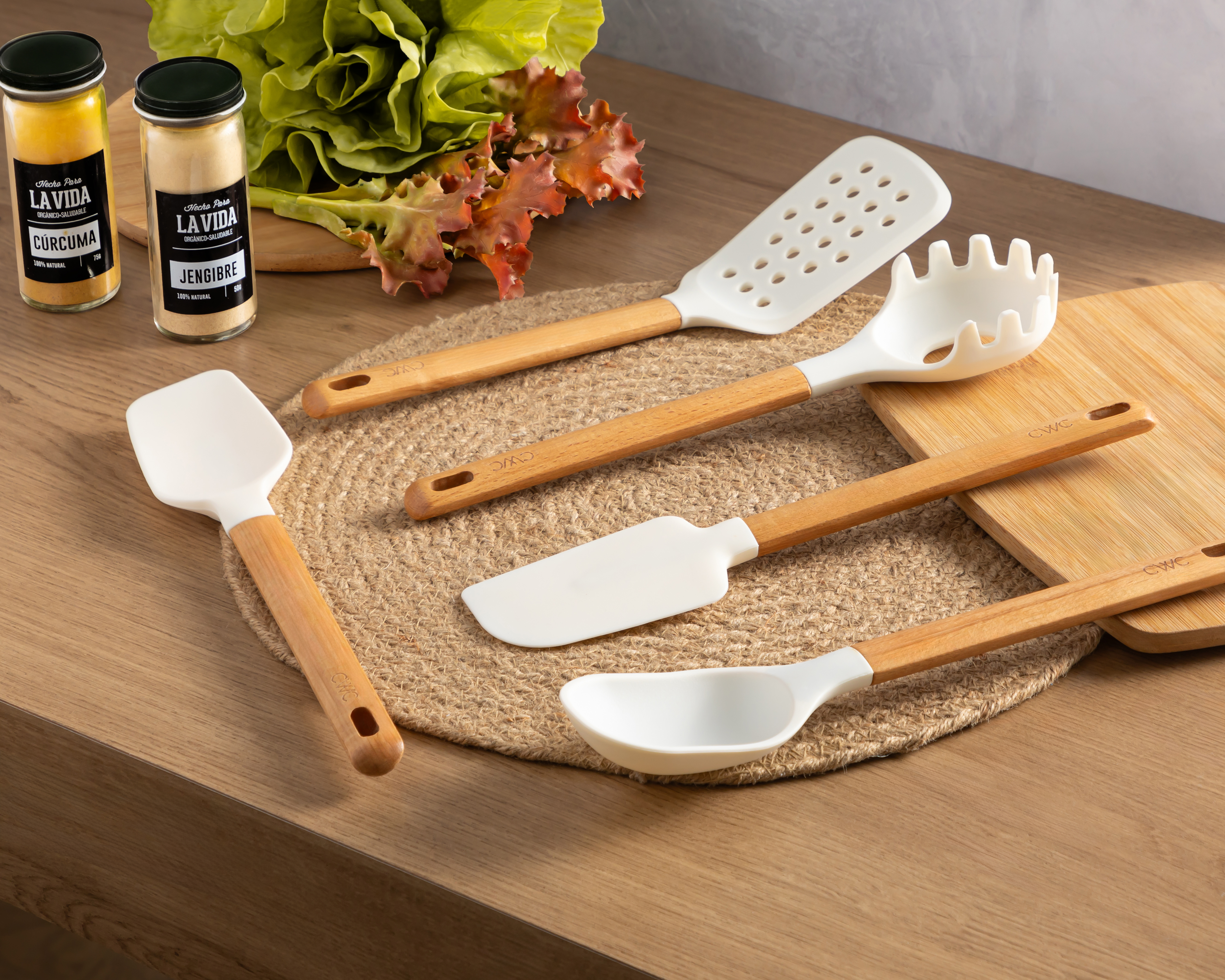 Foto 5 | Foto 5 | Juego de Utensilios de Cocina Cook With Color 5 Piezas