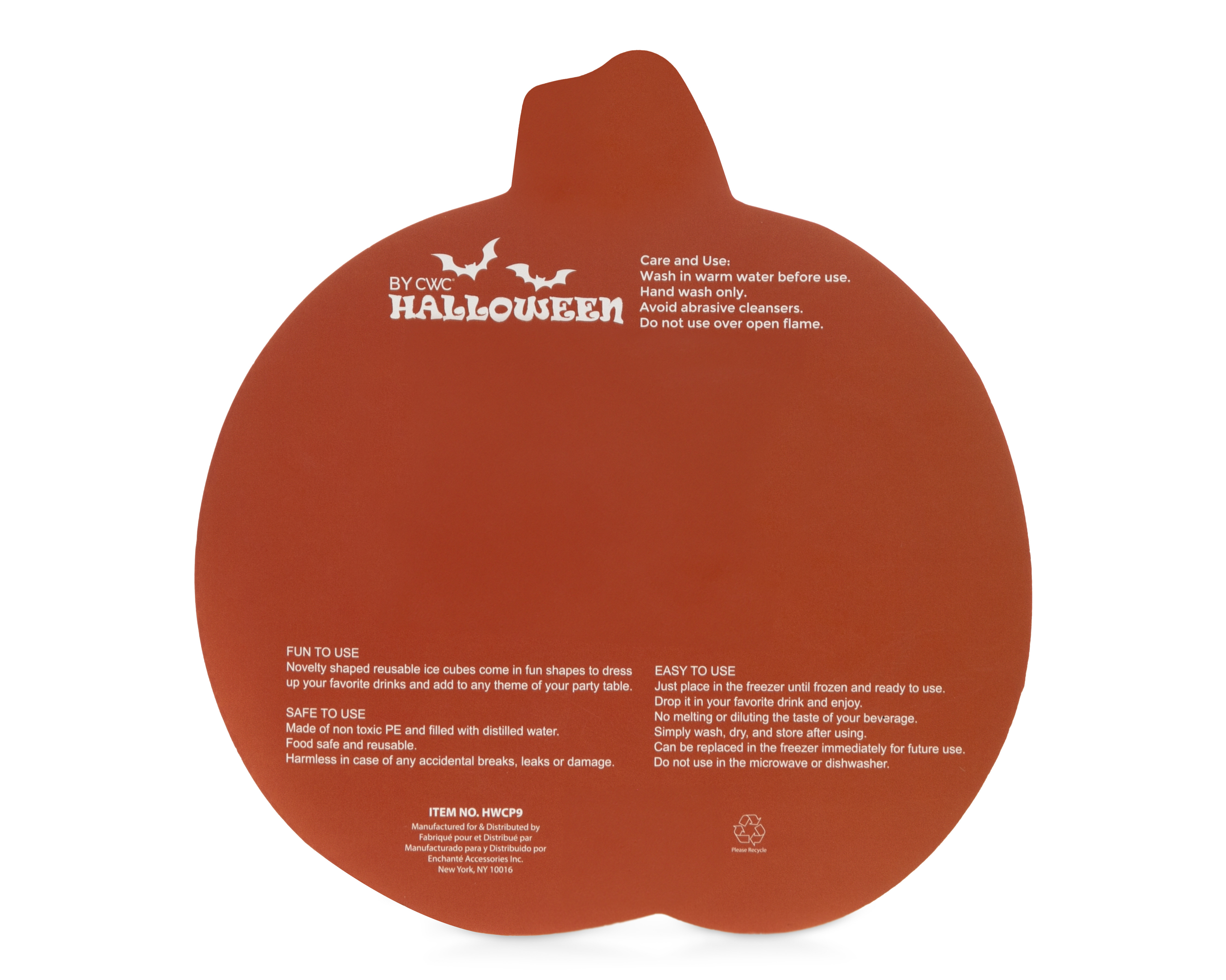 Foto 3 pulgar | Foto 2 | Cubitos de Hielo para Halloween Cook With Color 12 Piezas