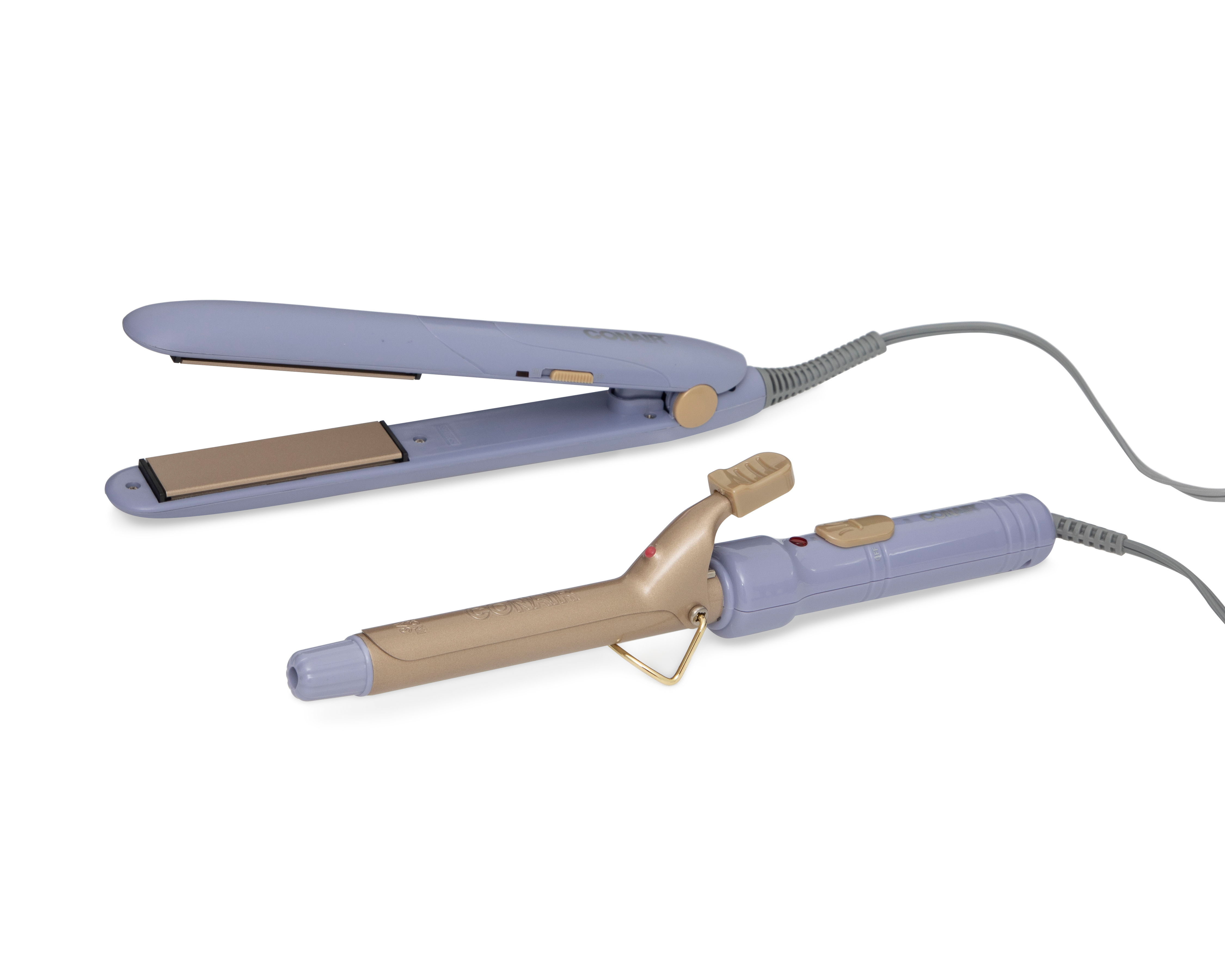 Combo de Alaciadora y Tenaza Conair Cerámica