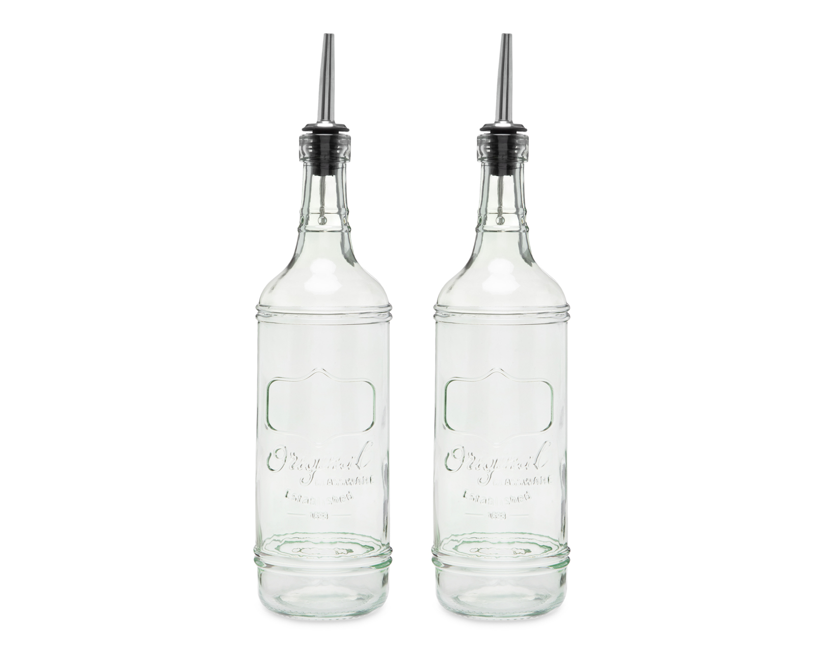 Aceitera de Vidrio Starhaus 690 ml 2 Piezas