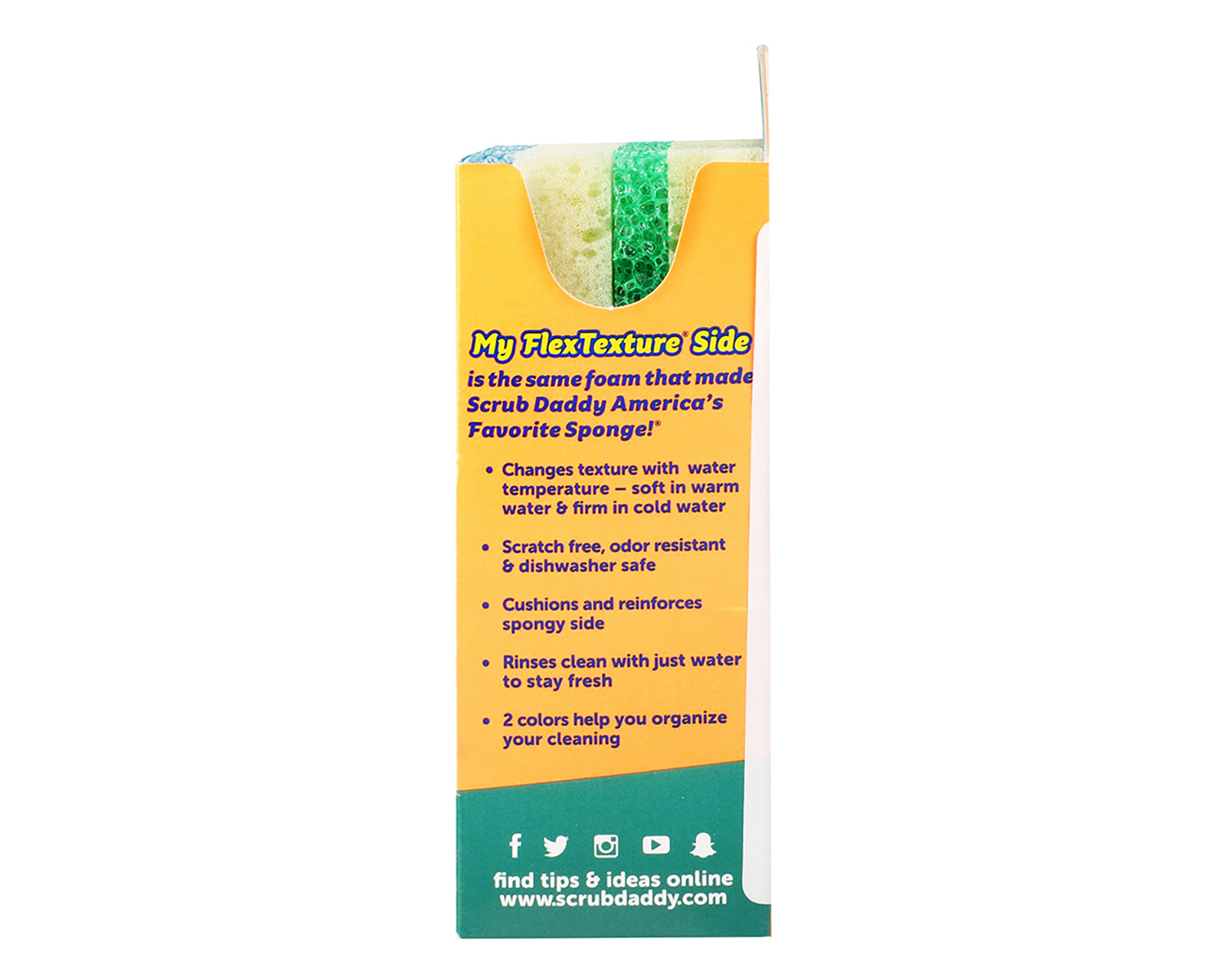 Foto 4 | Foto 4 | Esponja Doble Cara Scrub Daddy 2 Piezas