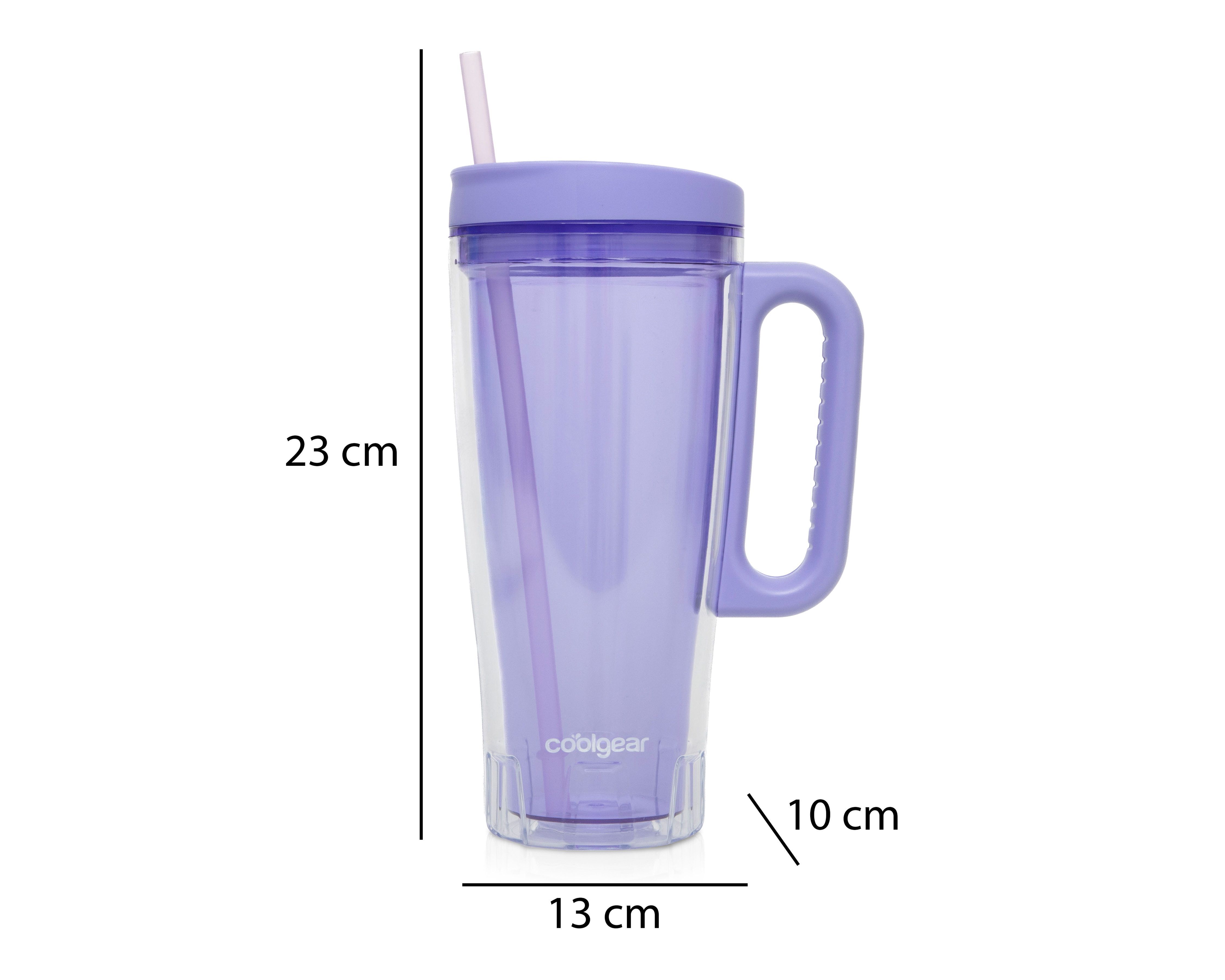 Foto 7 pulgar | Foto 6 | Termo con Popote Cool Gear 750 ml