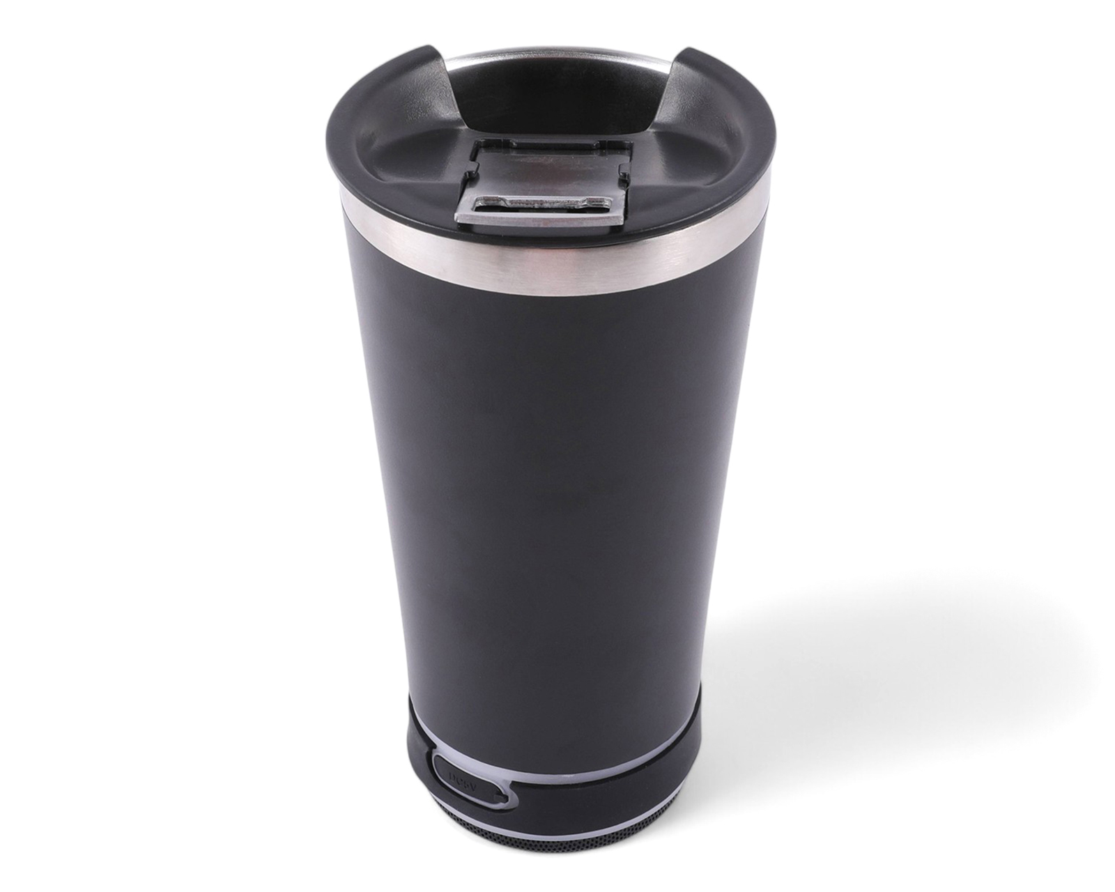 Foto 3 pulgar | Foto 2 | Termo con bocina Bluetooth Congo 450 ml Negro