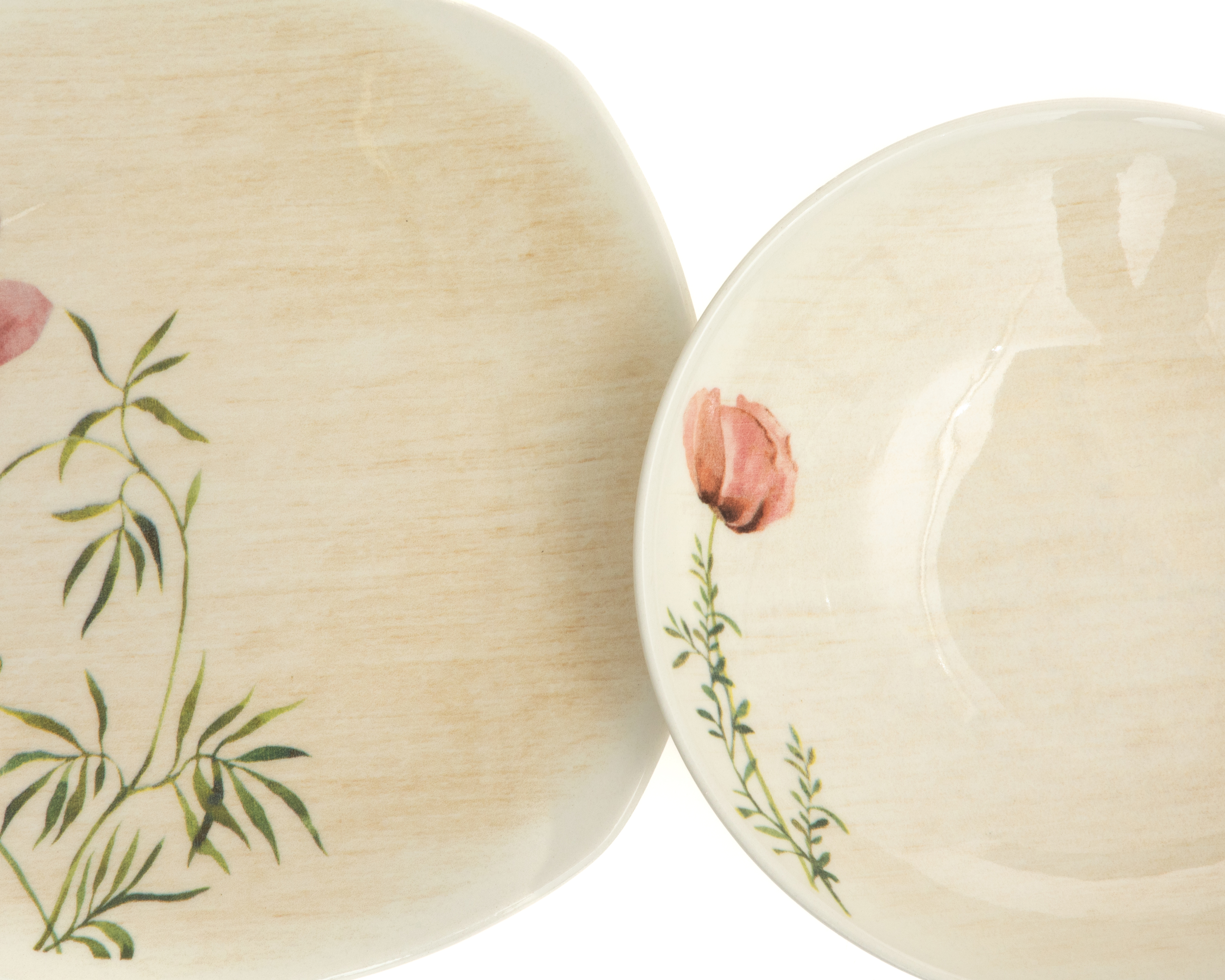 Foto 7 pulgar | Foto 6 | Vajilla de Cerámica Beige para 4 Personas 12 Piezas