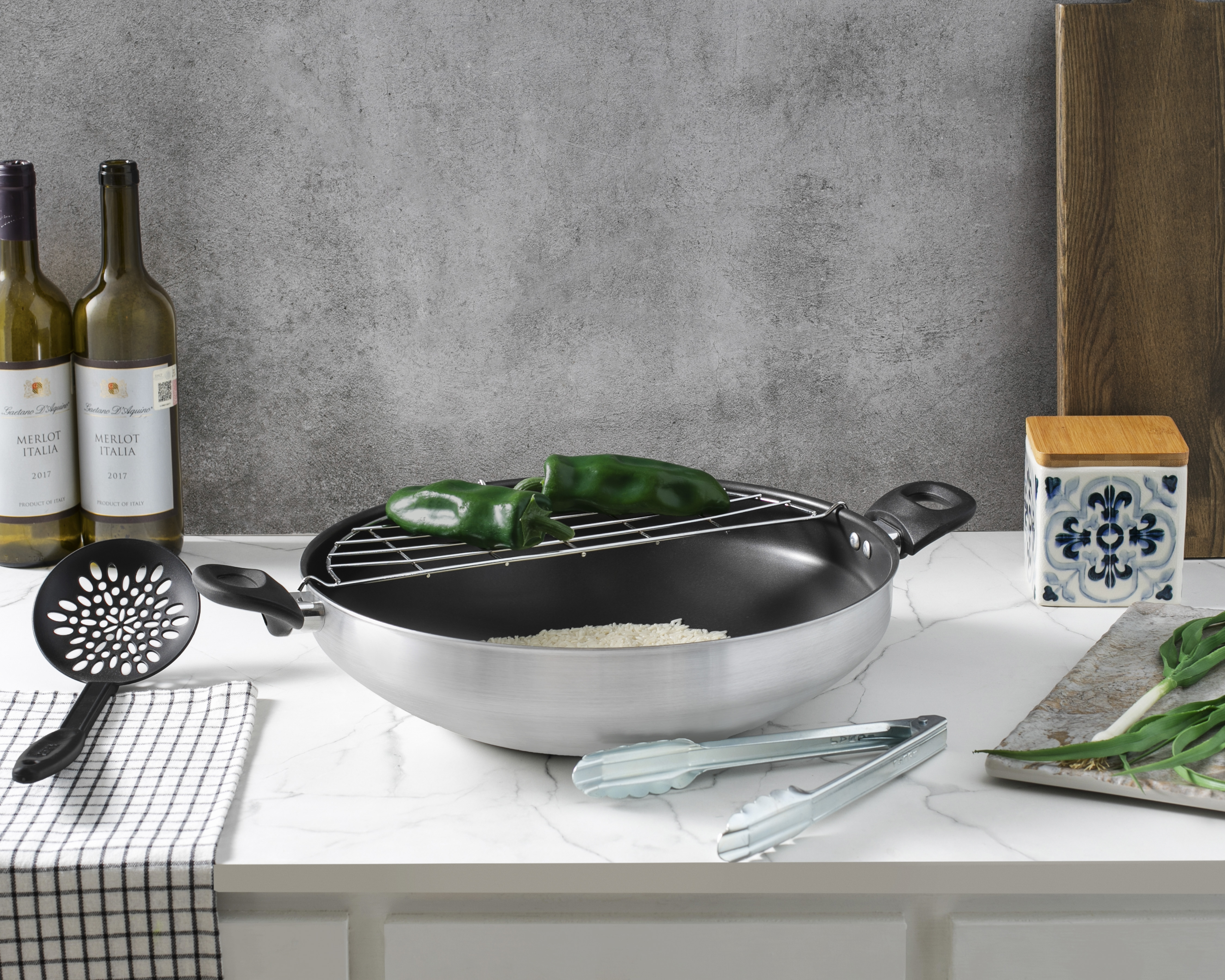Foto 5 | Foto 5 | Wok Lamex 6 L de Aluminio Antiadherente