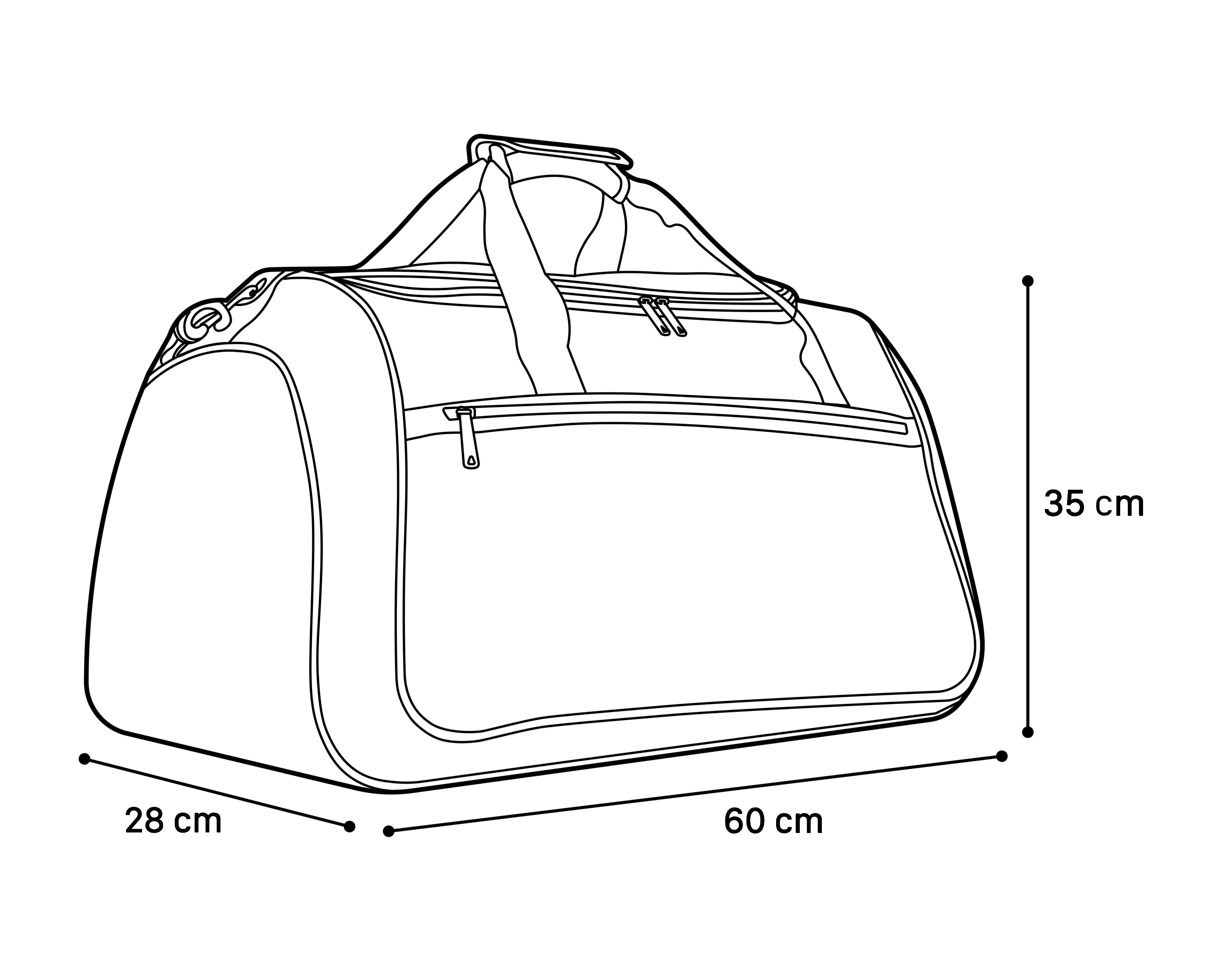 Foto 10 pulgar | Foto 9 | Maleta Deportiva Sportline Alaska 24 Pulgadas Azul