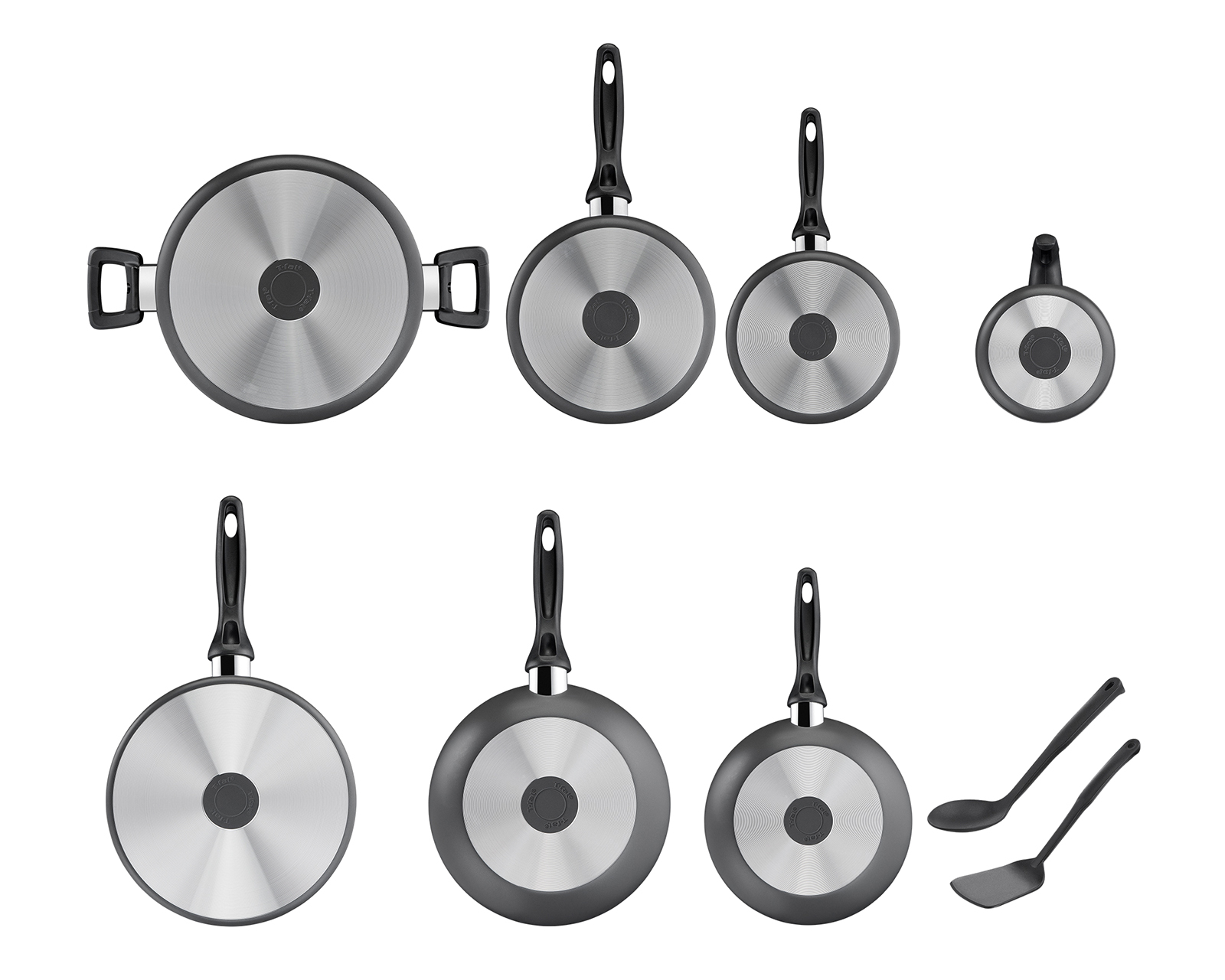 Foto 3 | Foto 3 | Batería de Cocina T-Fal Family Cook 13 Piezas Gris