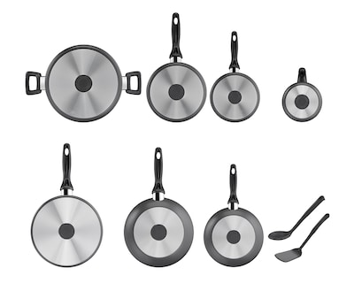 Foto 3 | Foto 3 | Batería de Cocina T-Fal Family Cook 13 Piezas Gris