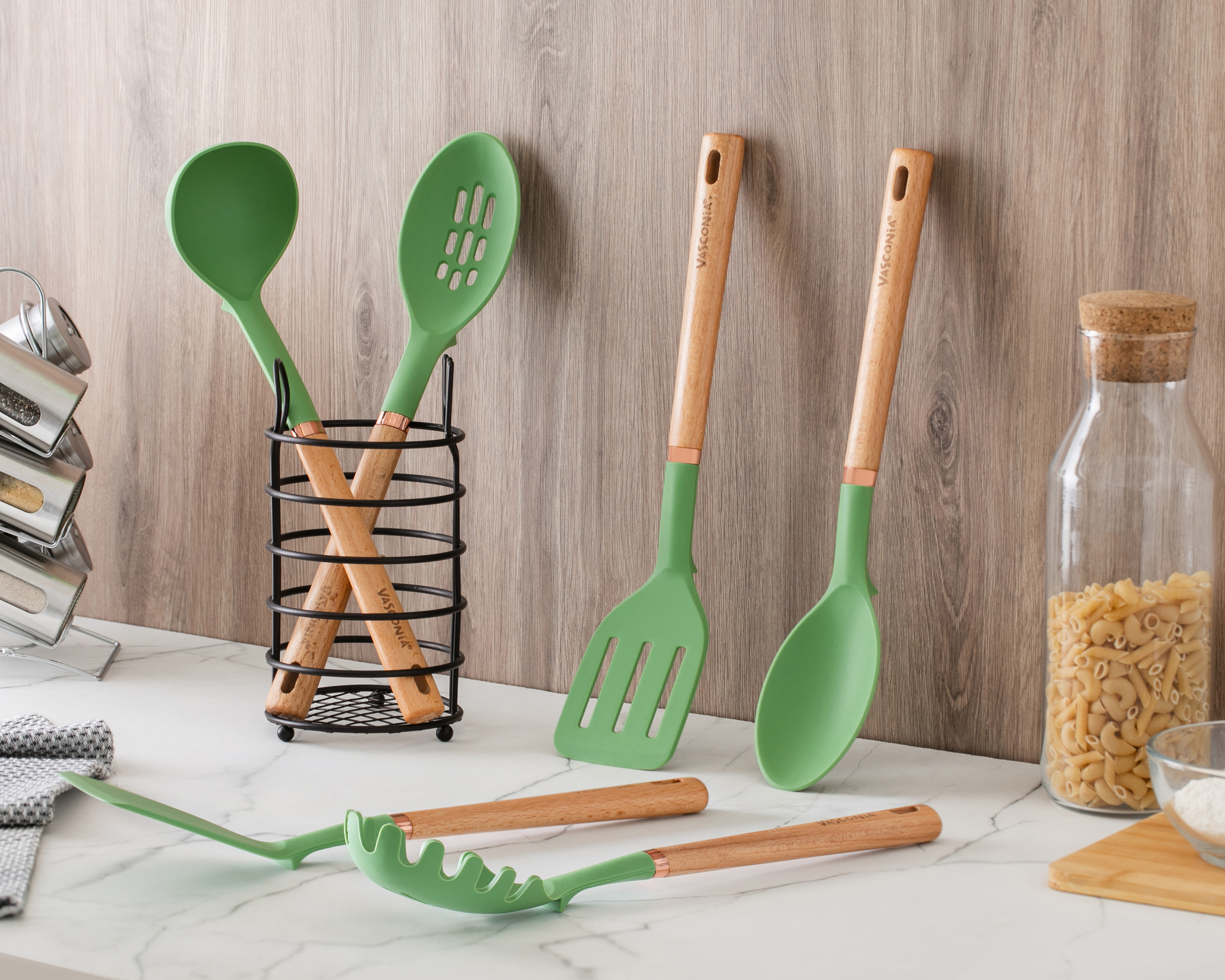 Foto 9 pulgar | Foto 8 | Juego de Utensilios de Cocina Ekco 6 Piezas