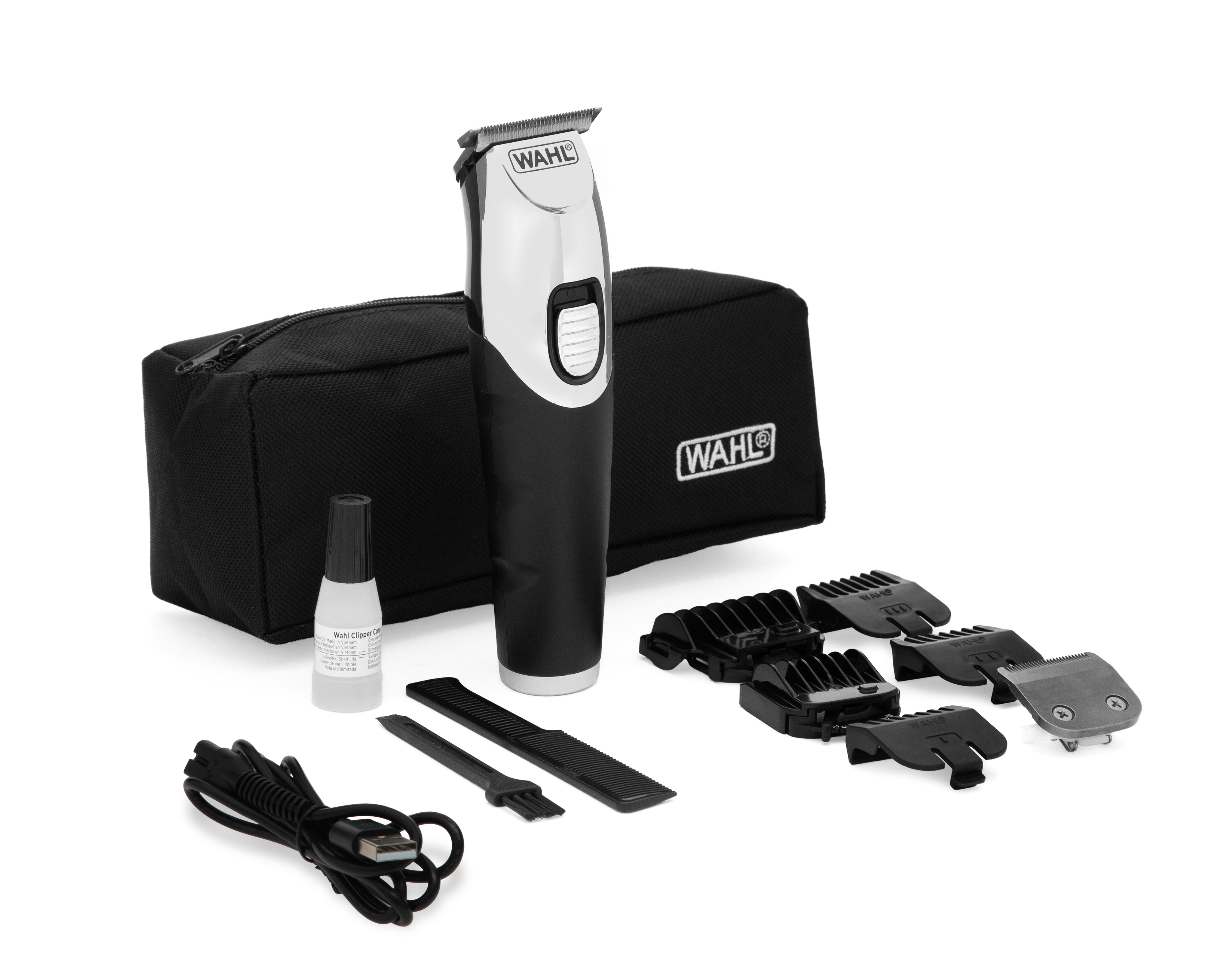 Rasuradora Recargable Wahl 3025819CD con Estuche 13 Piezas