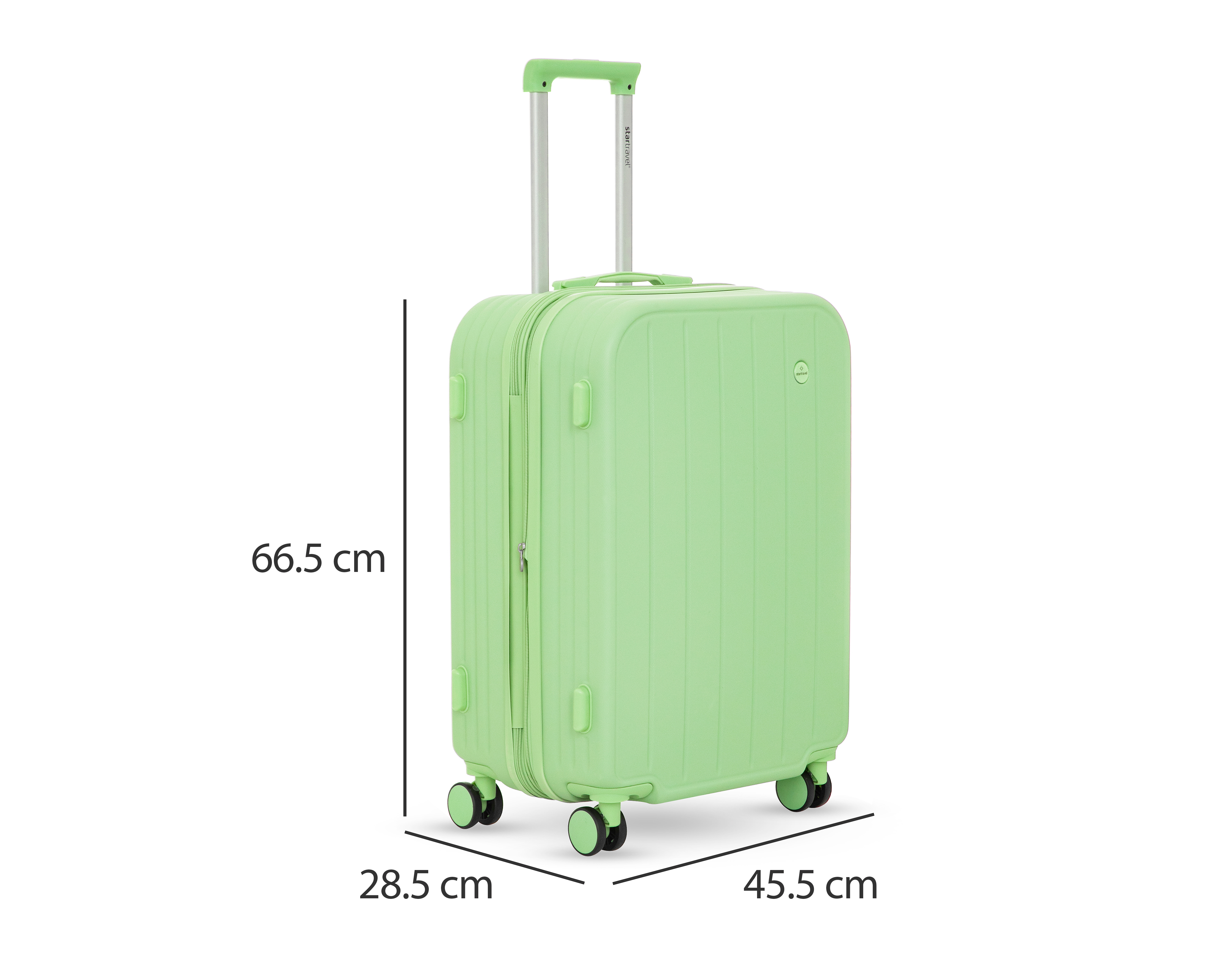 Foto 9 | Foto 9 | Maleta Vertical Startravel Korea 24 Pulgadas Verde
