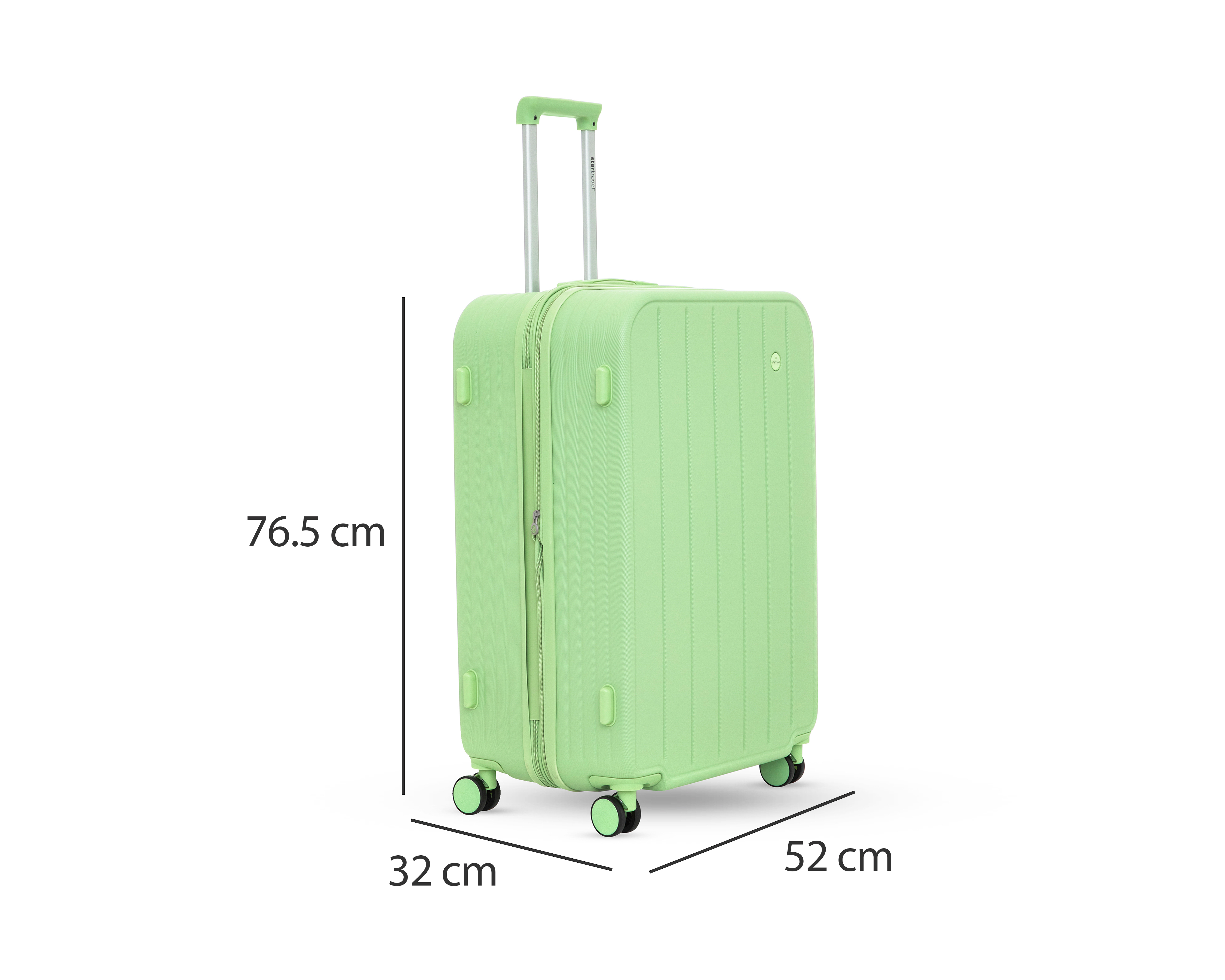 Foto 8 | Foto 8 | Maleta Vertical Startravel Korea 28 Pulgadas Verde