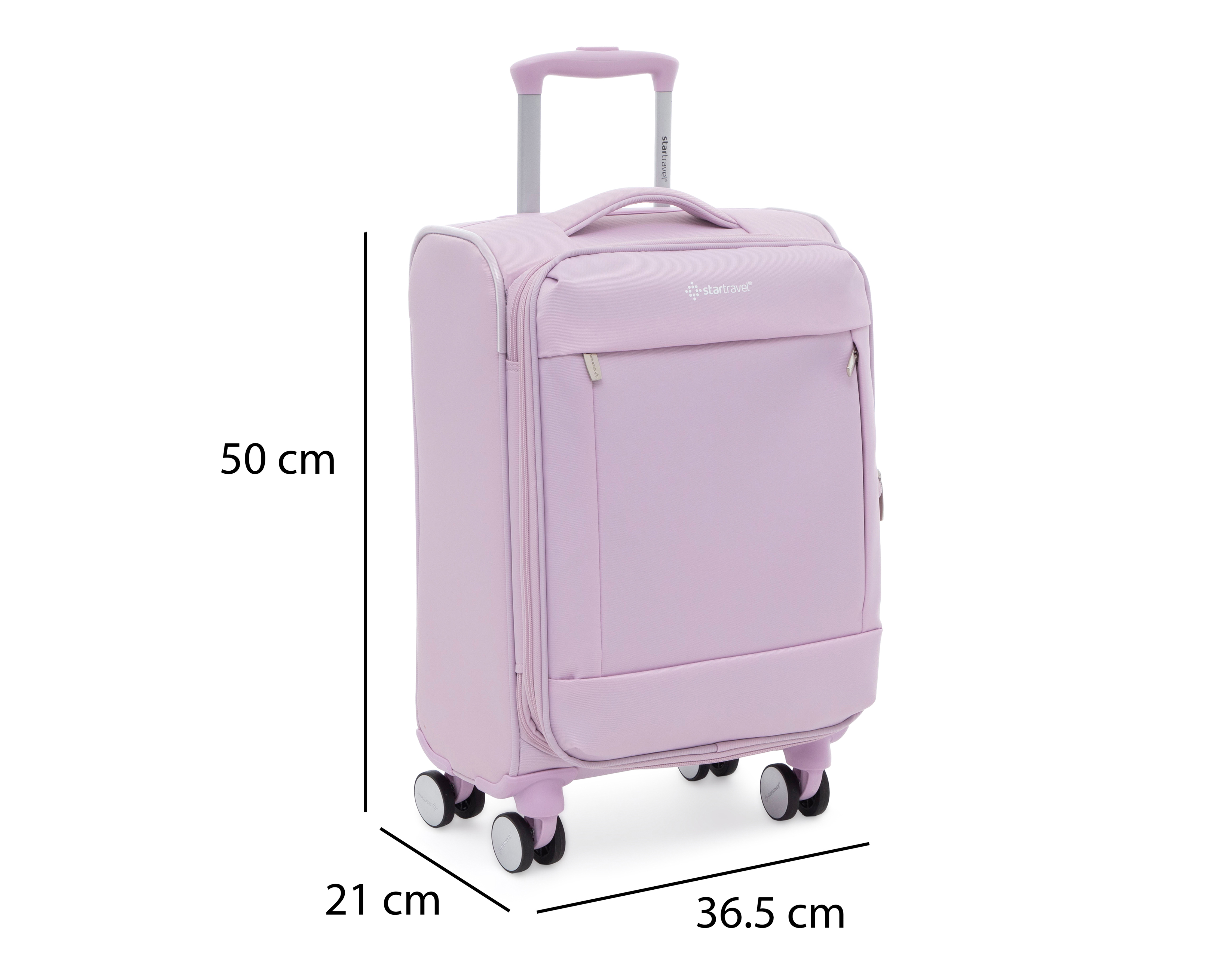 Foto 8 | Foto 8 | Maleta Vertical Startravel Marsella 20 Pulgadas Rosa