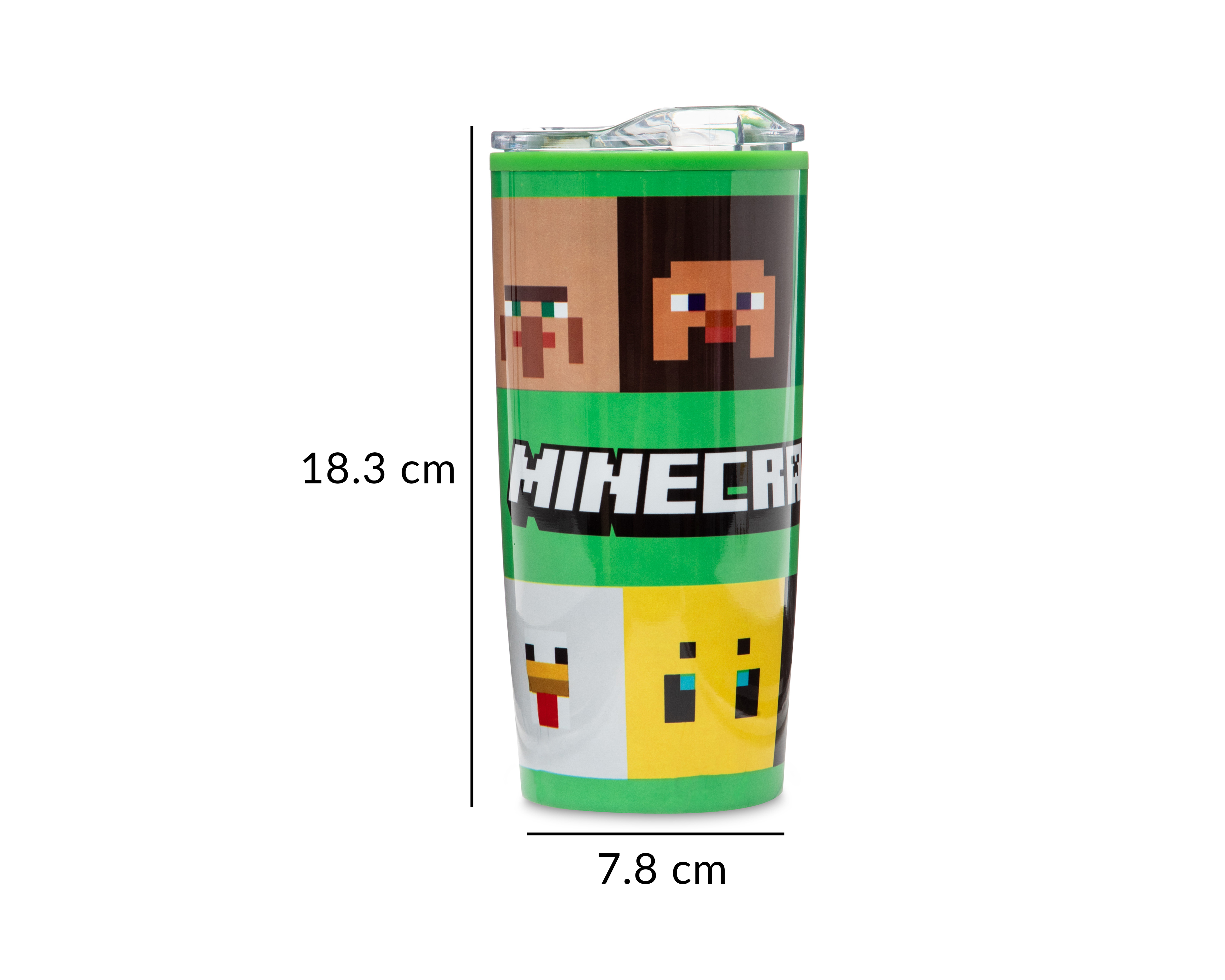 Foto 7 pulgar | Foto 6 | Termo Fun Kids Minecraft 450 ml