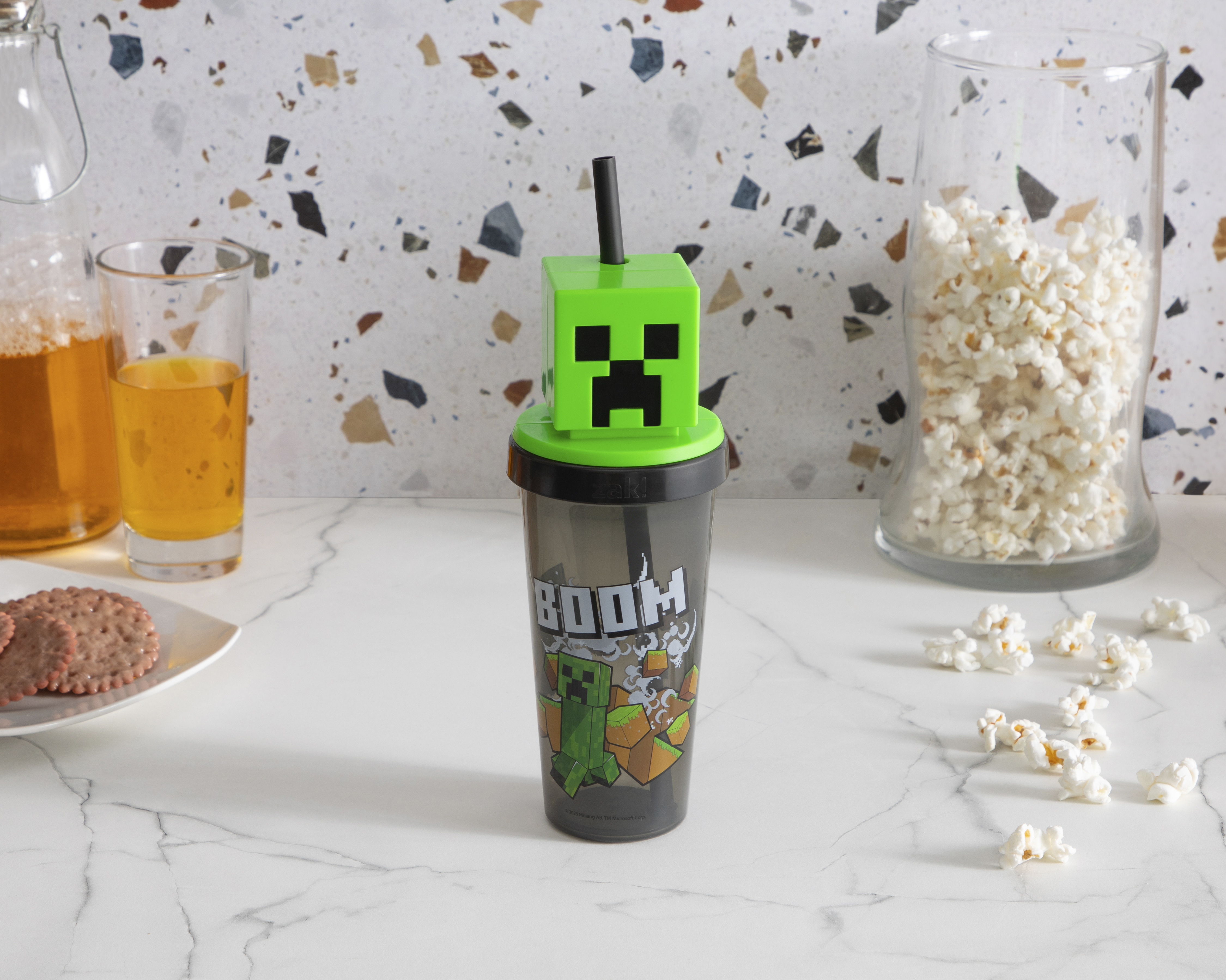 Foto 6 pulgar | Foto 5 | Vaso Fun Kids Minecraft 532 ml
