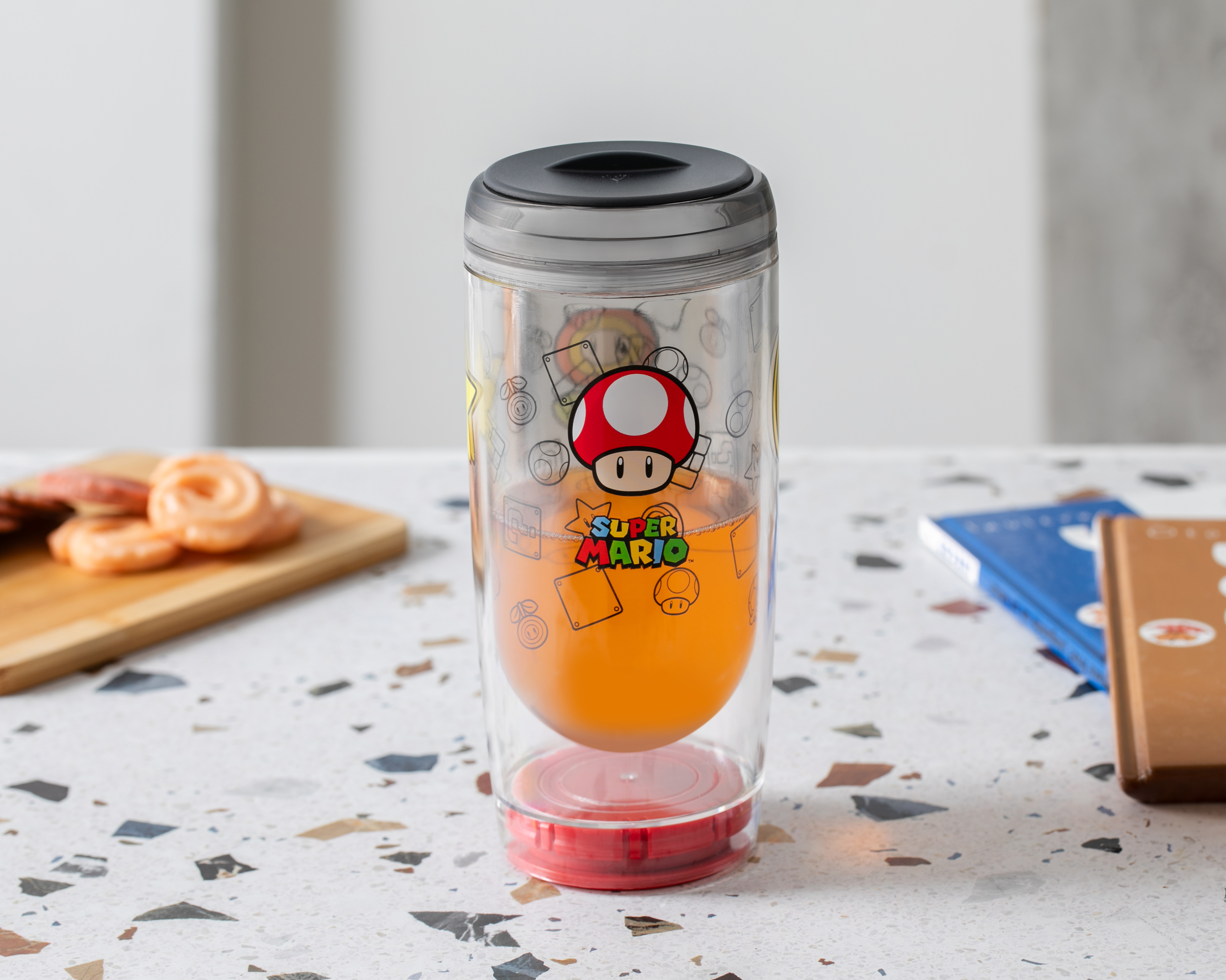 Foto 6 pulgar | Foto 5 | Vaso Nintendo con Tapa 625 ml