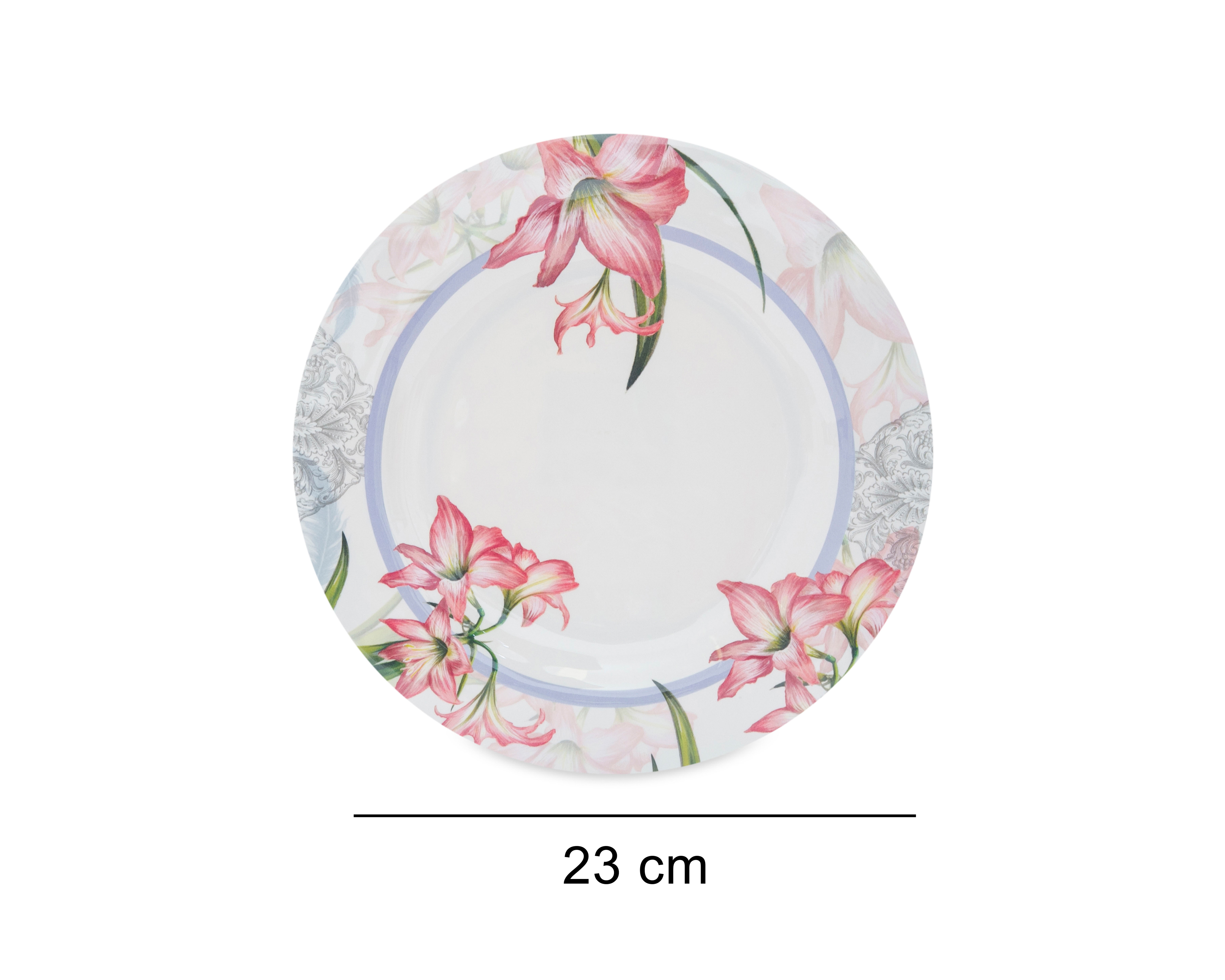 Foto 7 | Foto 7 | Vajilla de Melamina Blanca para 4 Personas 12 Piezas