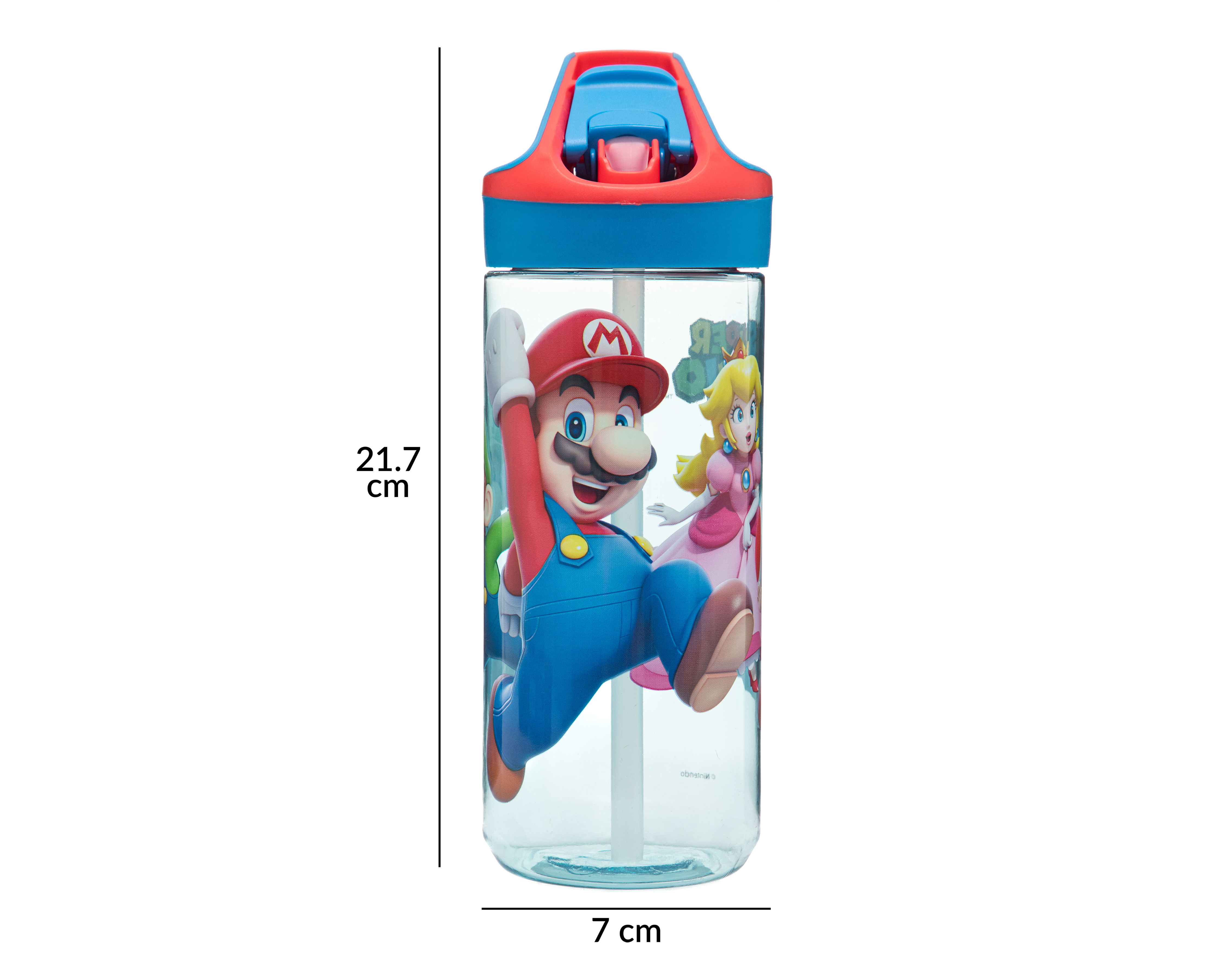Foto 7 pulgar | Foto 6 | Botella para Agua Nintendo Super Mario Bros 620 ml