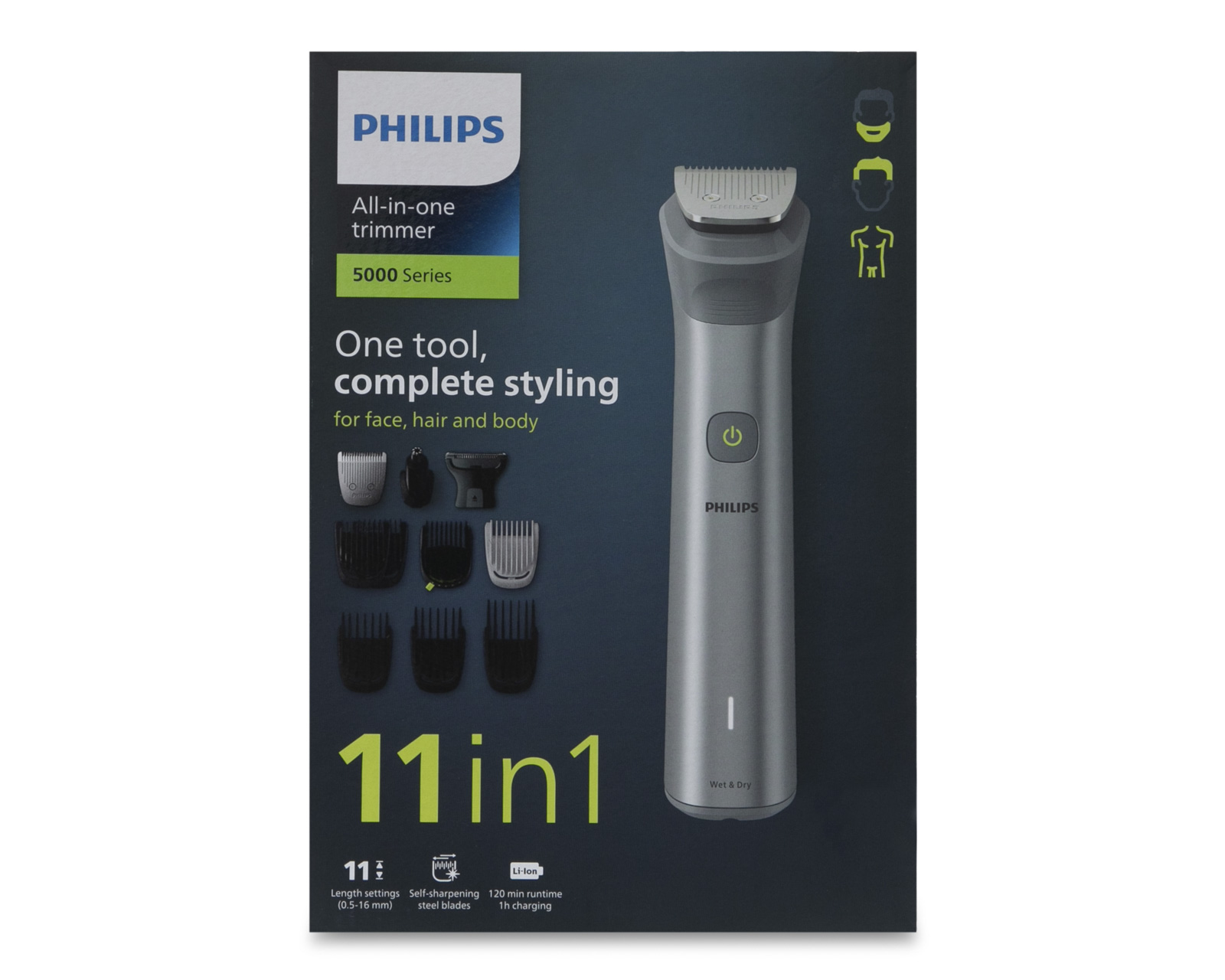 Foto 7 pulgar | Foto 6 | Rasuradora Eléctrica Philips All In One 11 en 1 11 Piezas