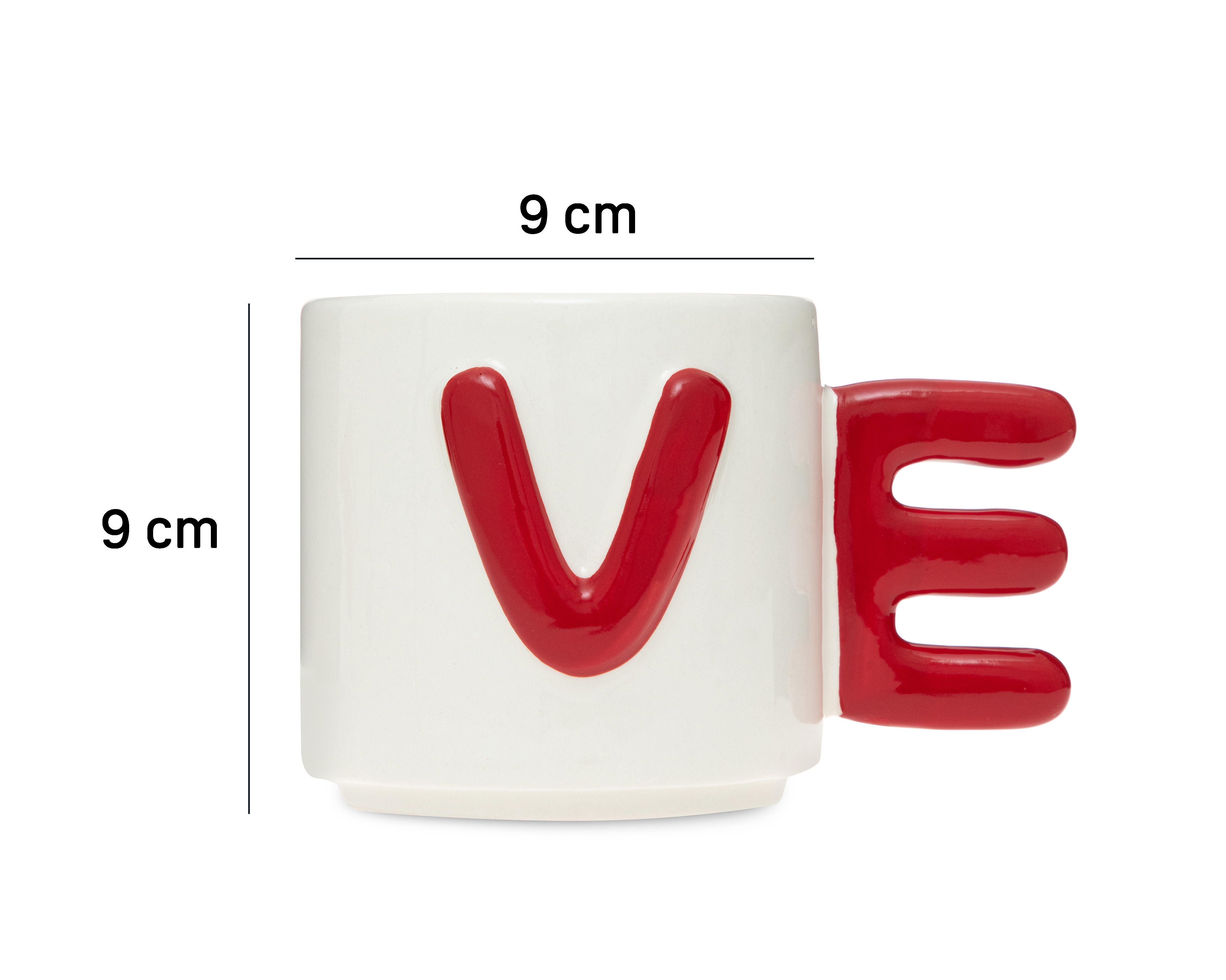 Foto 6 | Foto 6 | Taza de Cerámica Starhaus 360 ml 2 Piezas