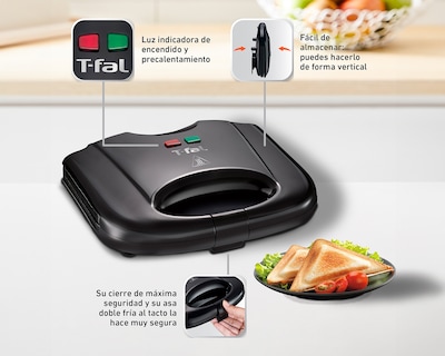 Foto 3 | Foto 3 | Sandwichera T-Fal 2 Porciones