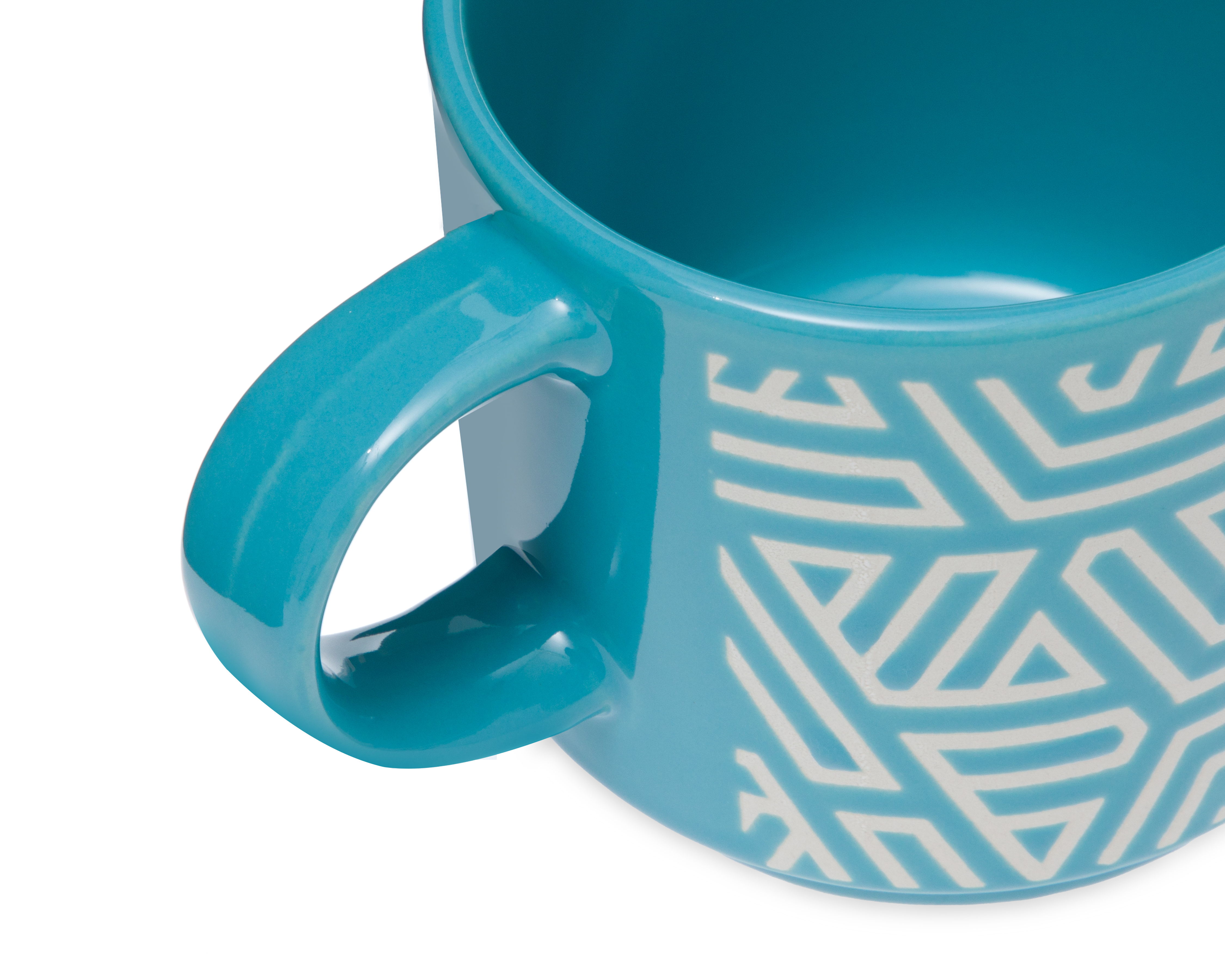 Foto 2 | Foto 2 | Taza de Cerámica Starhaus 384 ml 4 Piezas