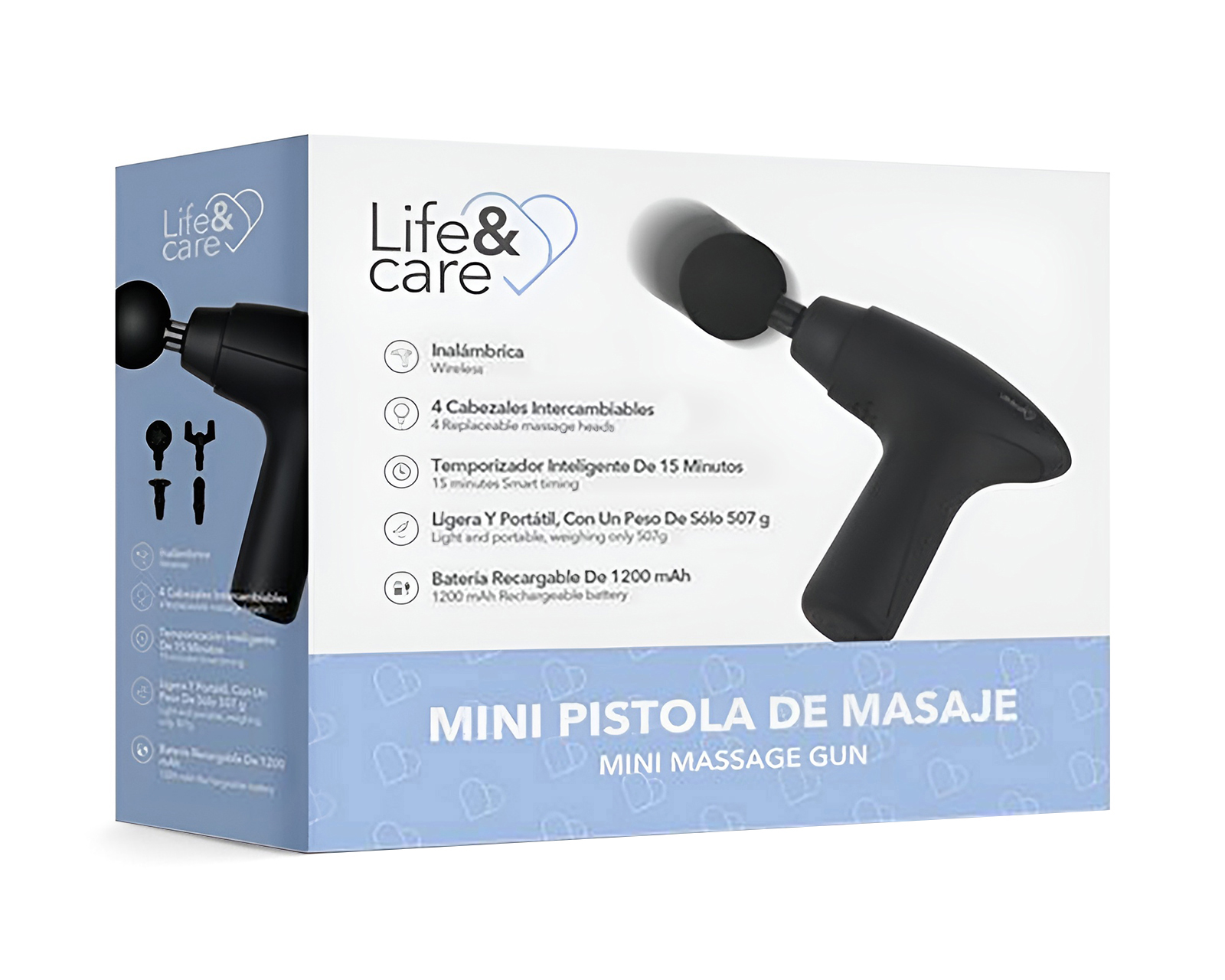Foto 5 pulgar | Foto 4 | Minipistola de Masaje Inalámbrica Life&Care