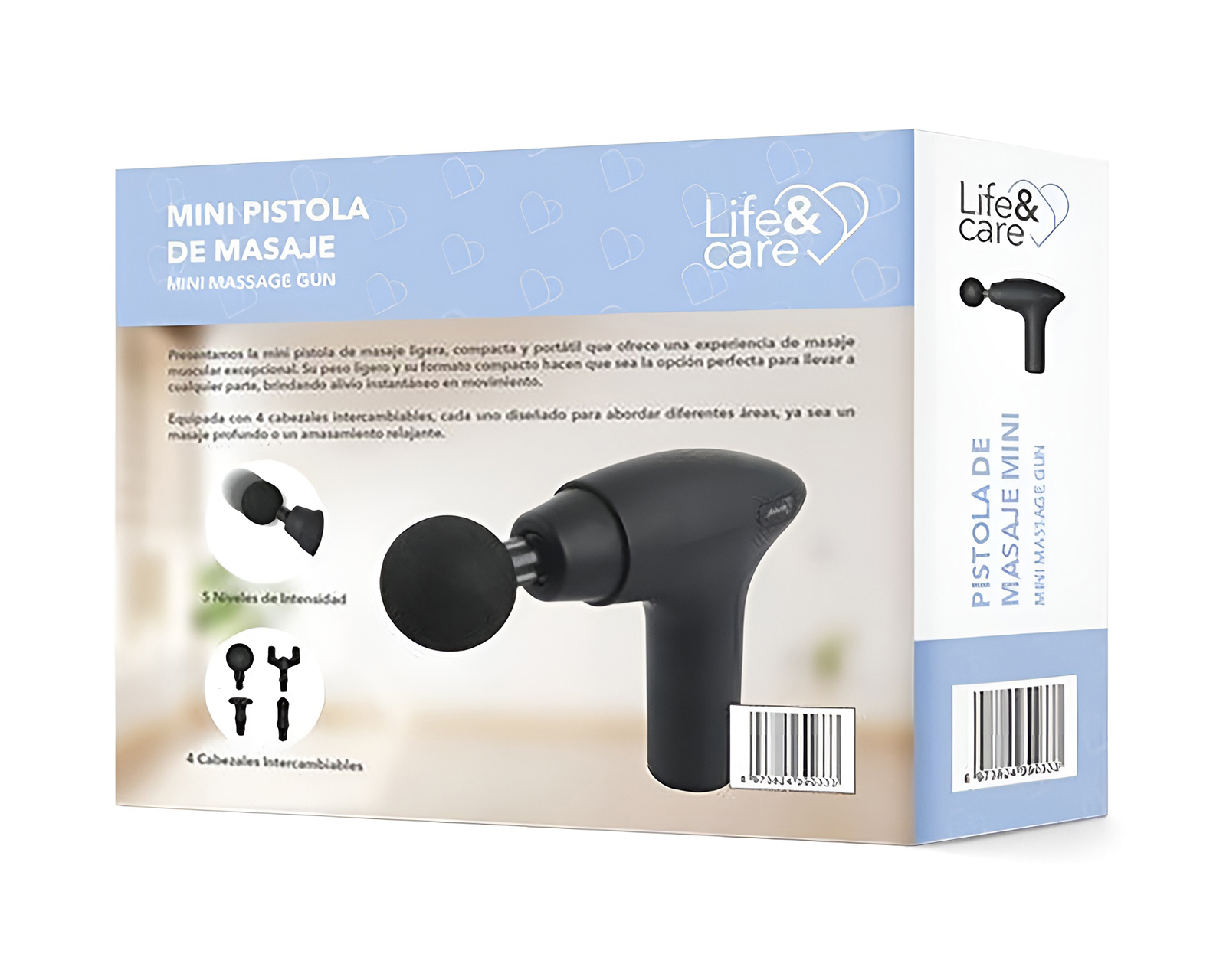 Foto 6 pulgar | Foto 5 | Minipistola de Masaje Inalámbrica Life&Care