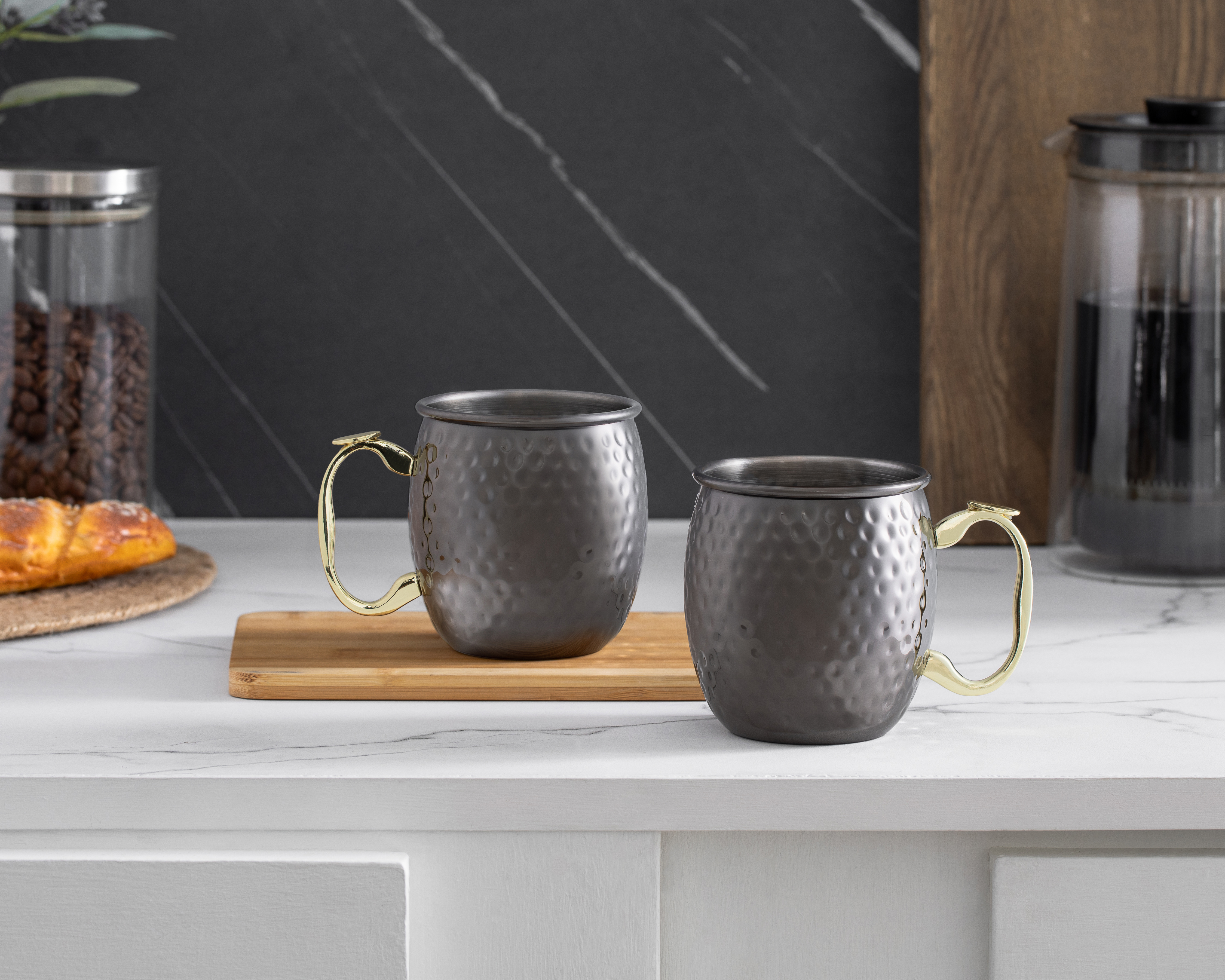 Foto 5 | Foto 5 | Taza de Acero Inoxidable Starhaus 2 Piezas