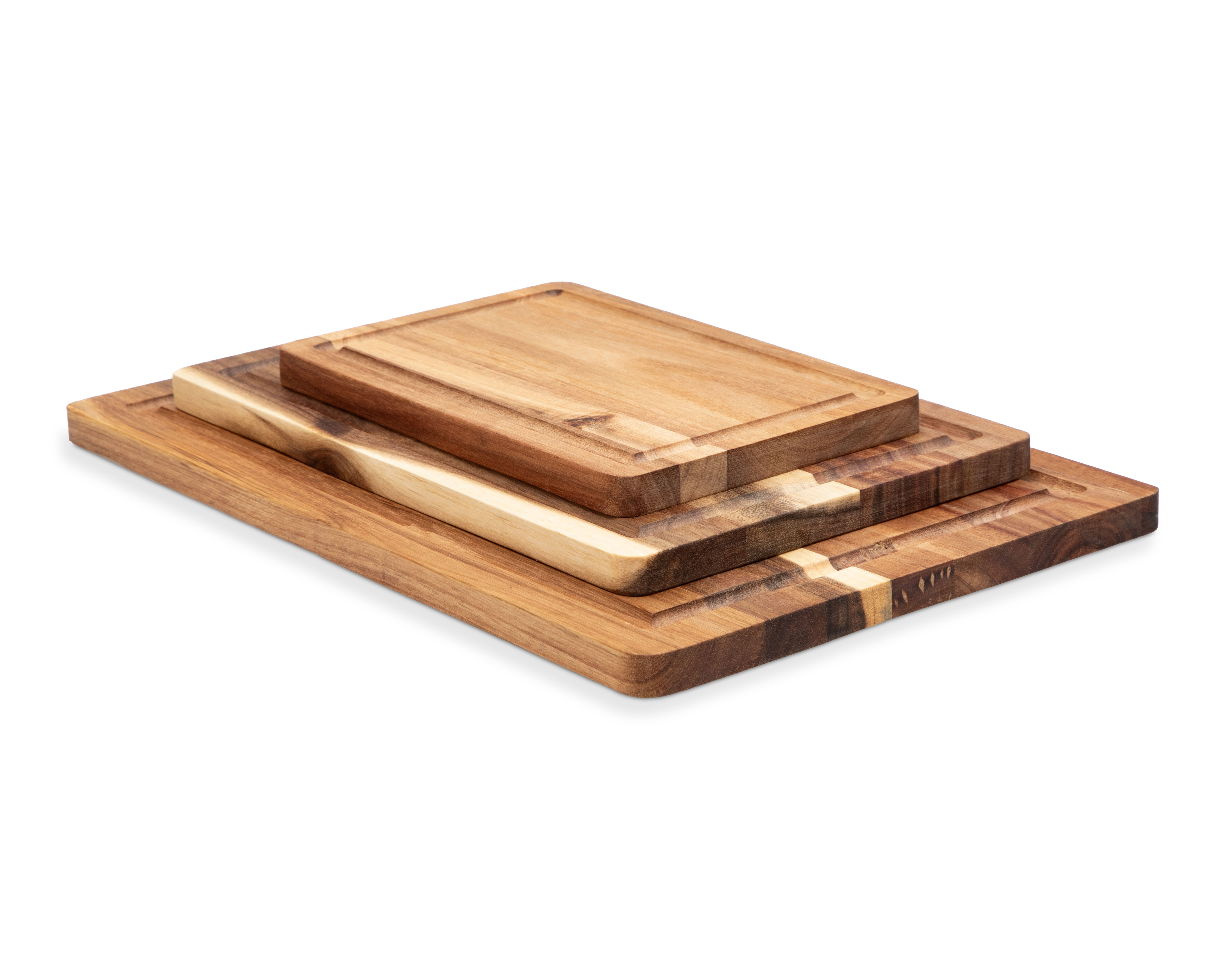 Juego de Tablas para Picar Record de Madera 3 Piezas