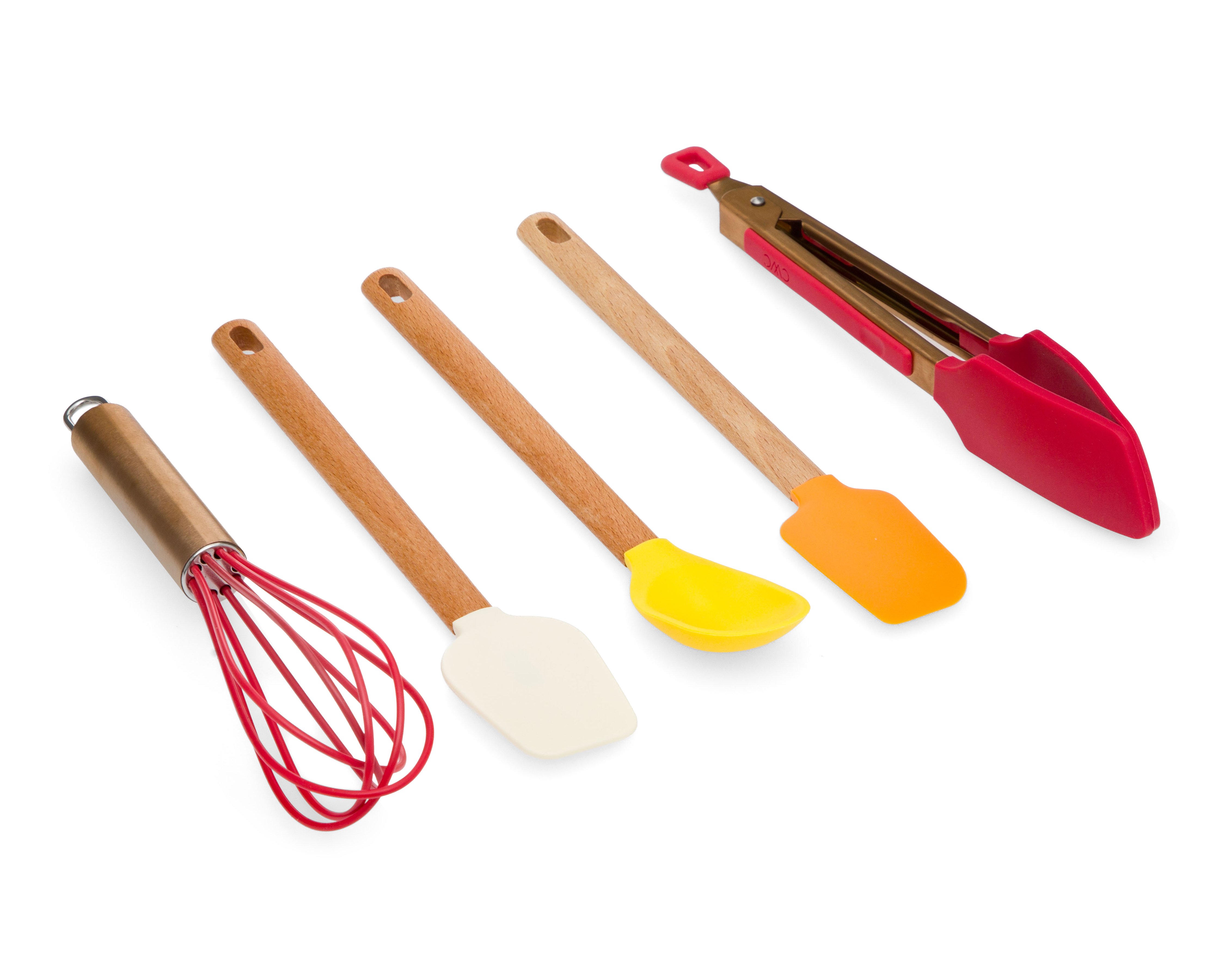 Foto 1 | Foto 1 | Juego de Utensilios de Cocina Cook with Color Resistente al Calor 5 Piezas