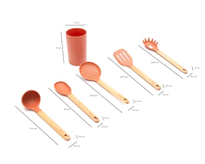 Foto 8 | Foto 8 | Juego de Utensilios de Cocina Record Ergonómicos 6 Piezas