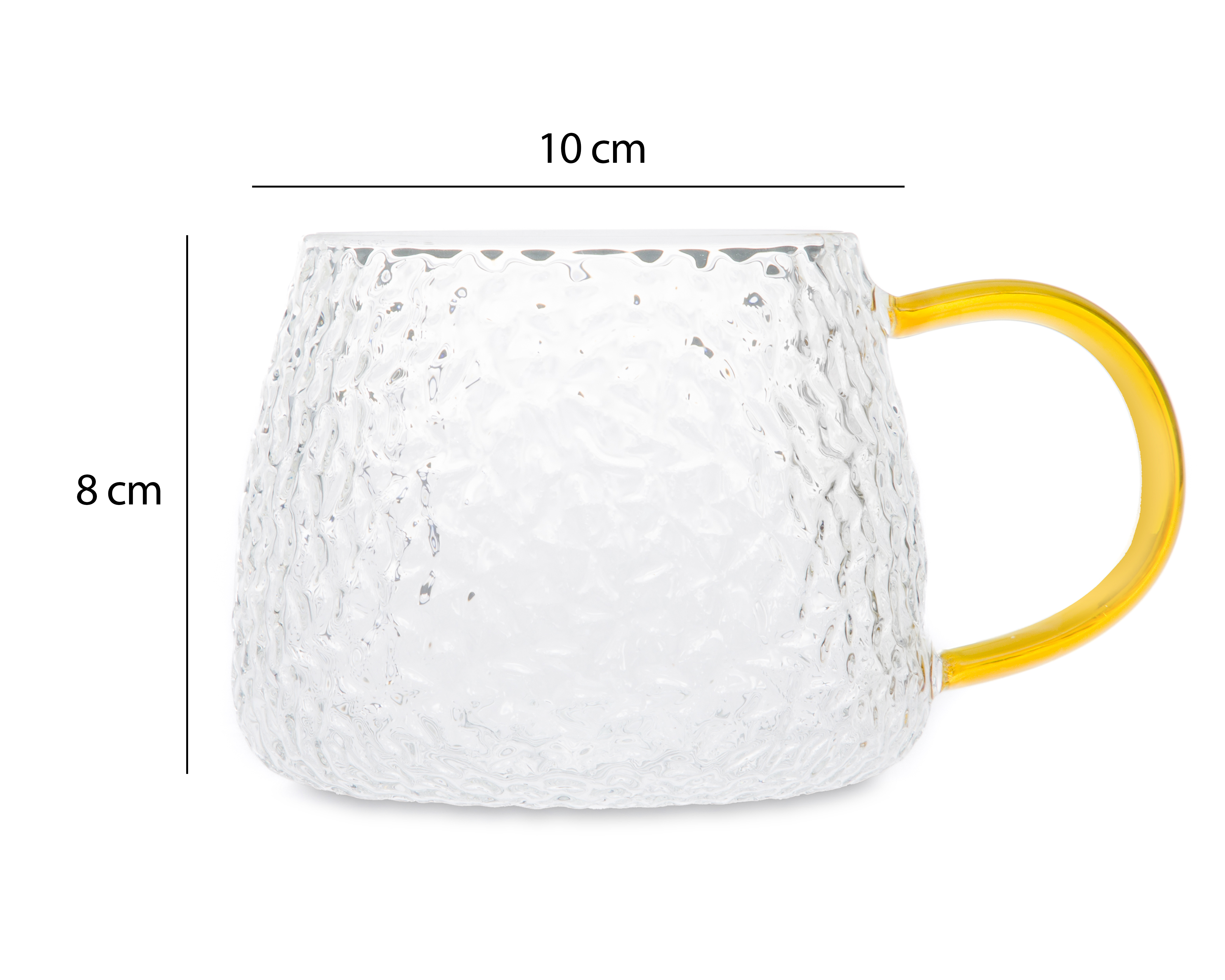 Foto 6 pulgar | Foto 5 | Taza de Vidrio Starhaus 400 ml 2 Piezas