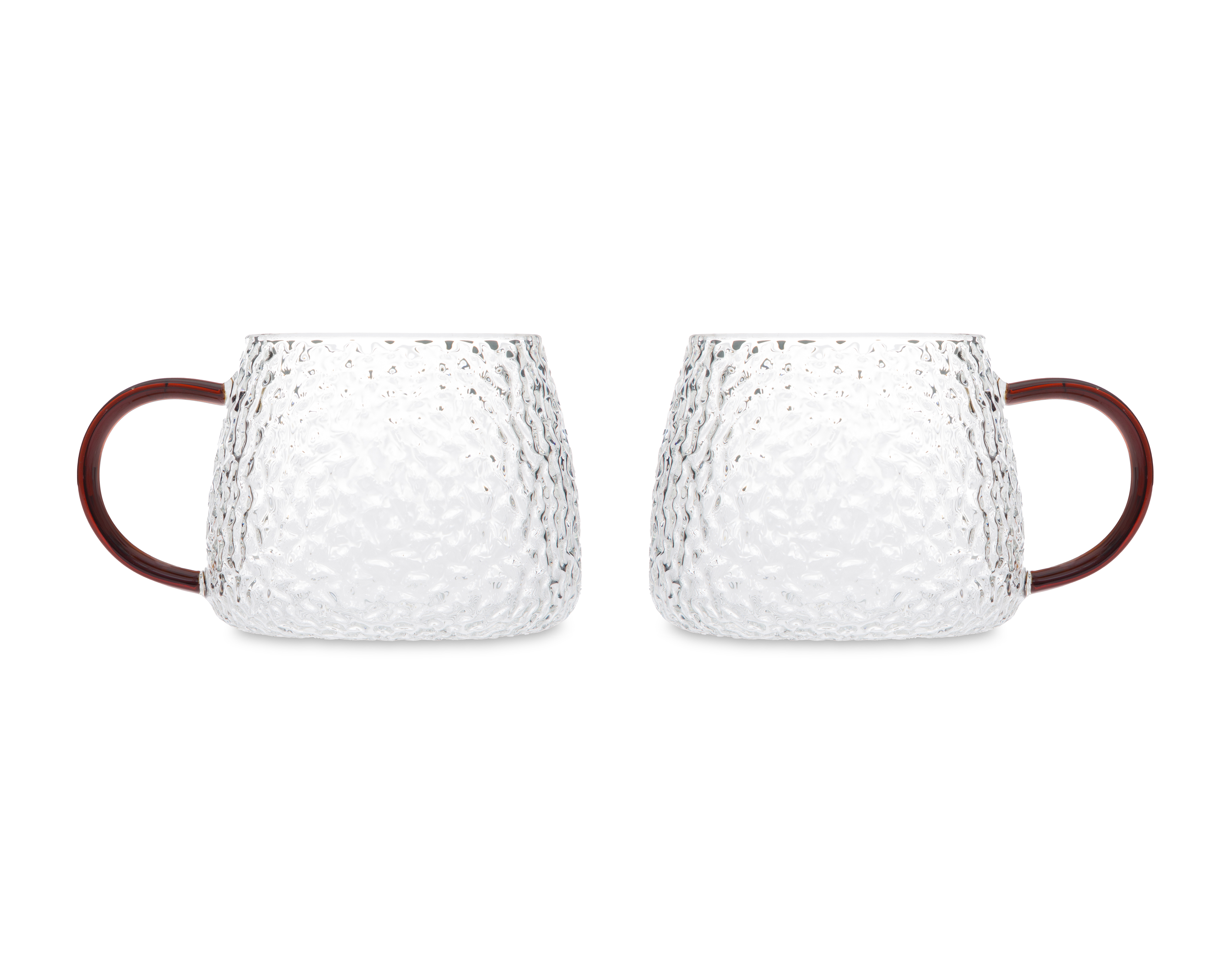 Juego de Tazas de Vidrio Starhaus 2 Piezas