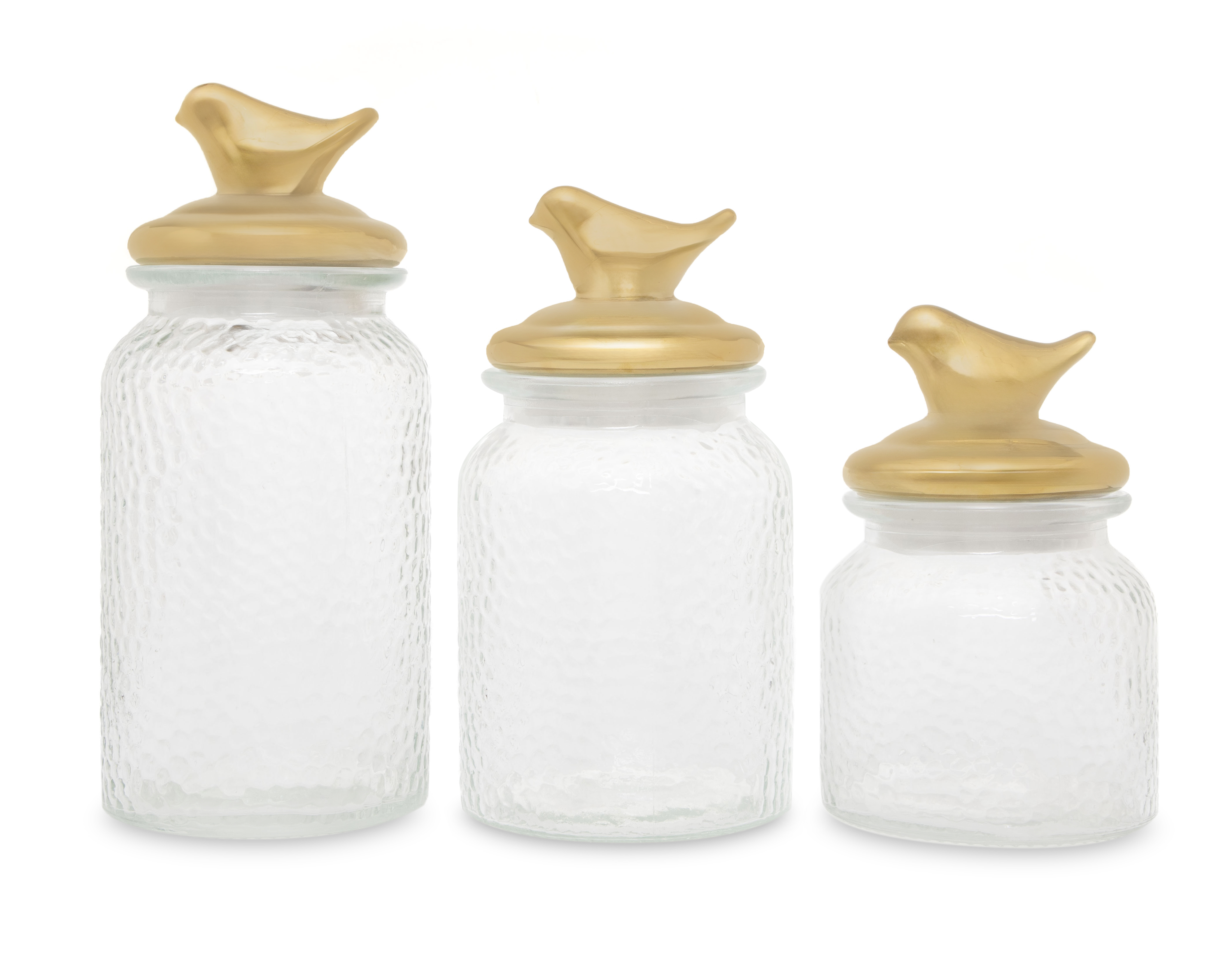 Contenedor de Vidrio Starhaus 1280 ml 3 Piezas
