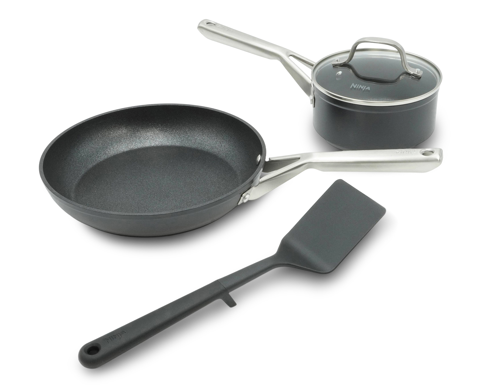 Foto 3 | Foto 3 | Batería de Cocina Ninja Neverstick 4 Piezas de Aluminio