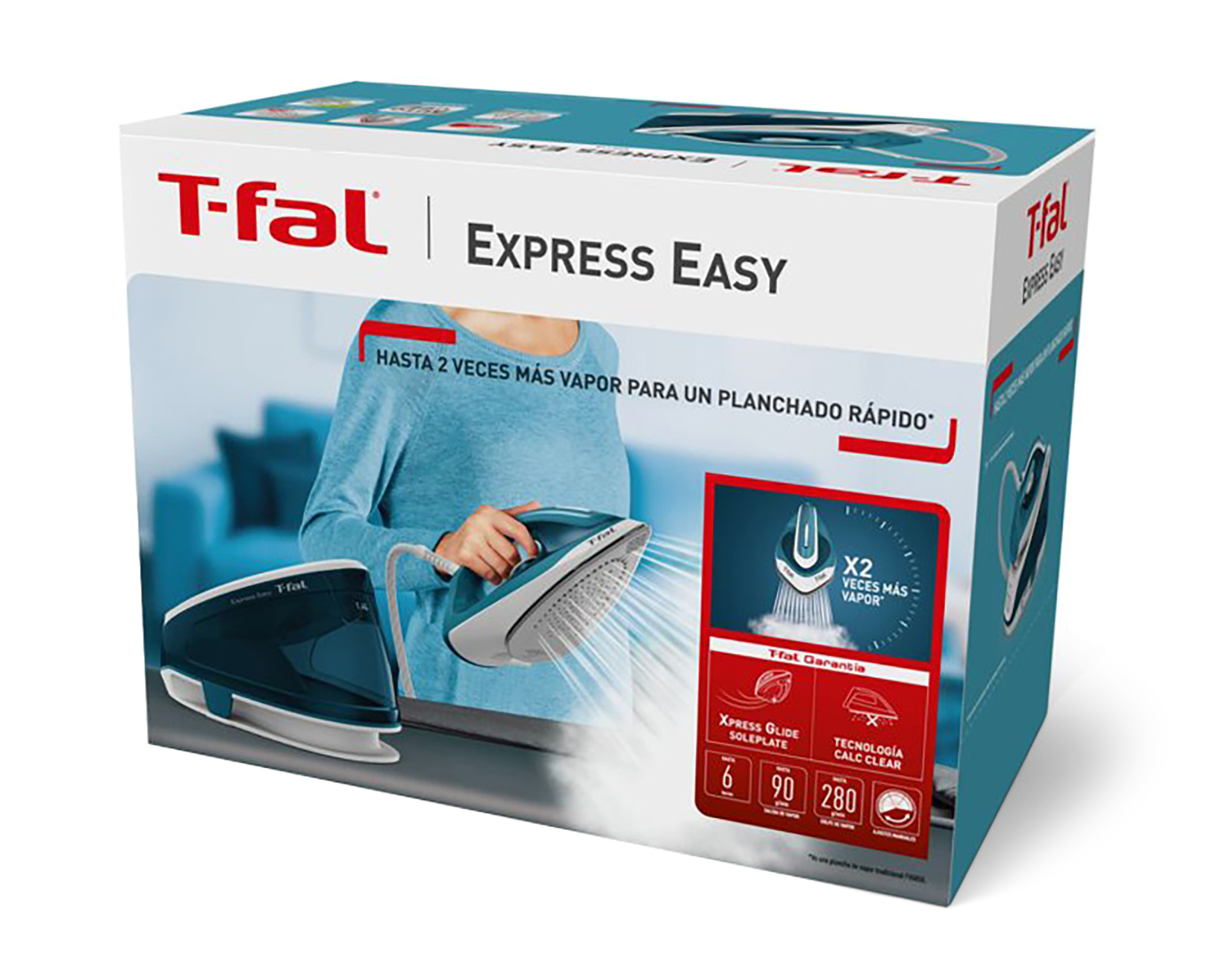 Foto 3 pulgar | Foto 2 | Generador de Vapor T-Fal Express Easy