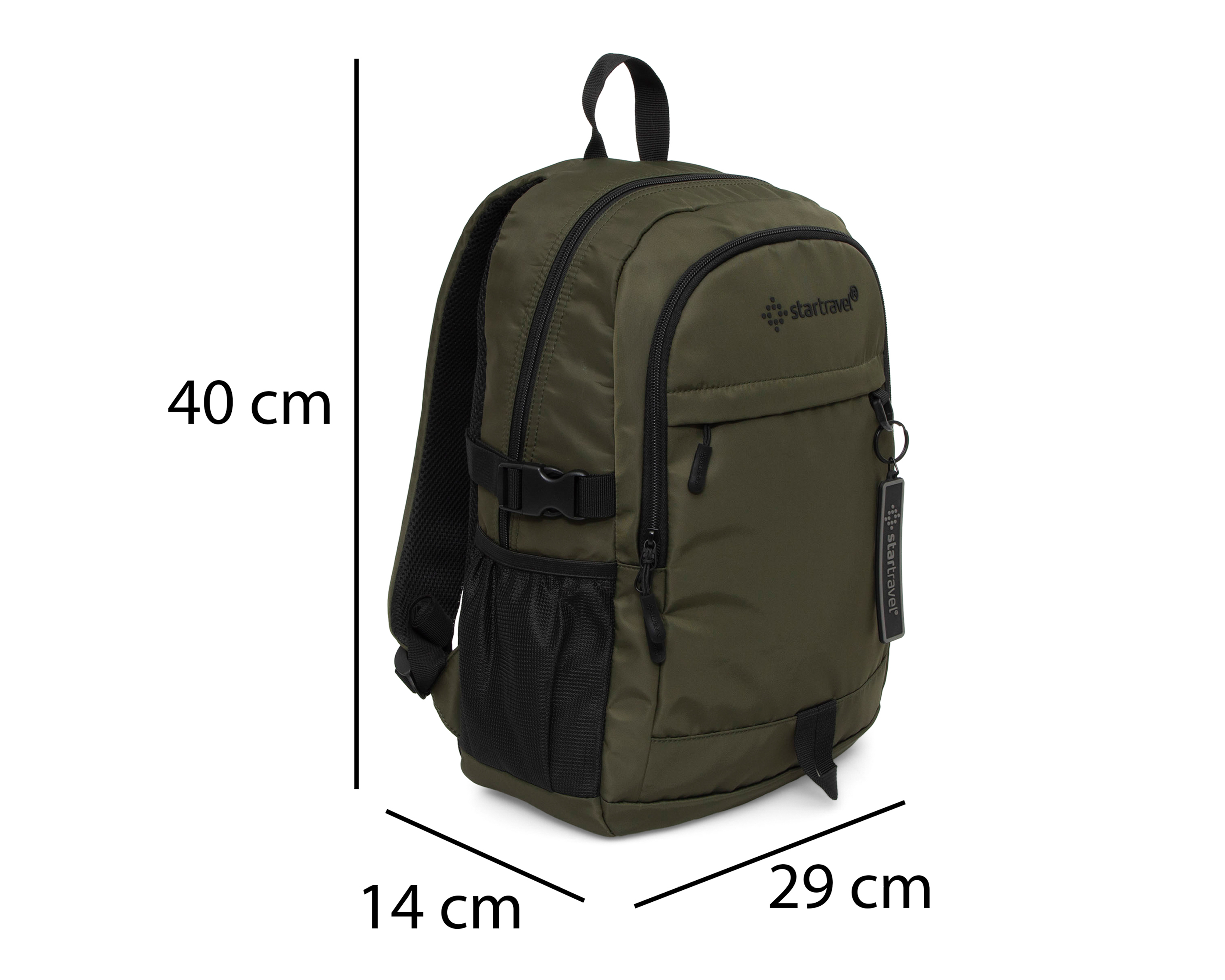 Foto 7 | Foto 7 | Mochila para Laptop Startravel Toronto 15 Pulgadas Verde