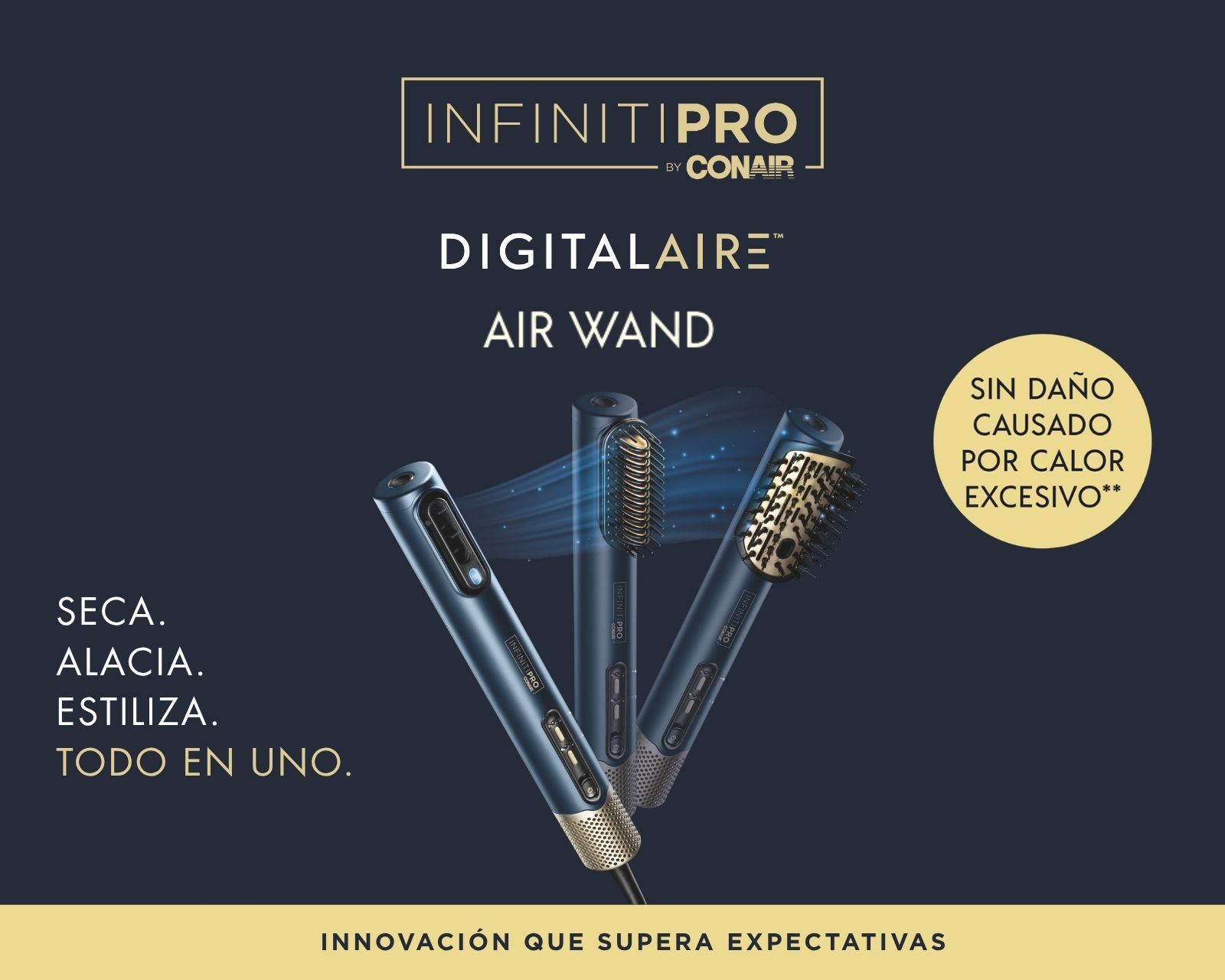 Foto 5 | Foto 5 | Secadora Conair Infiniti Pro AS6550ES DigitalAire 3 en 1