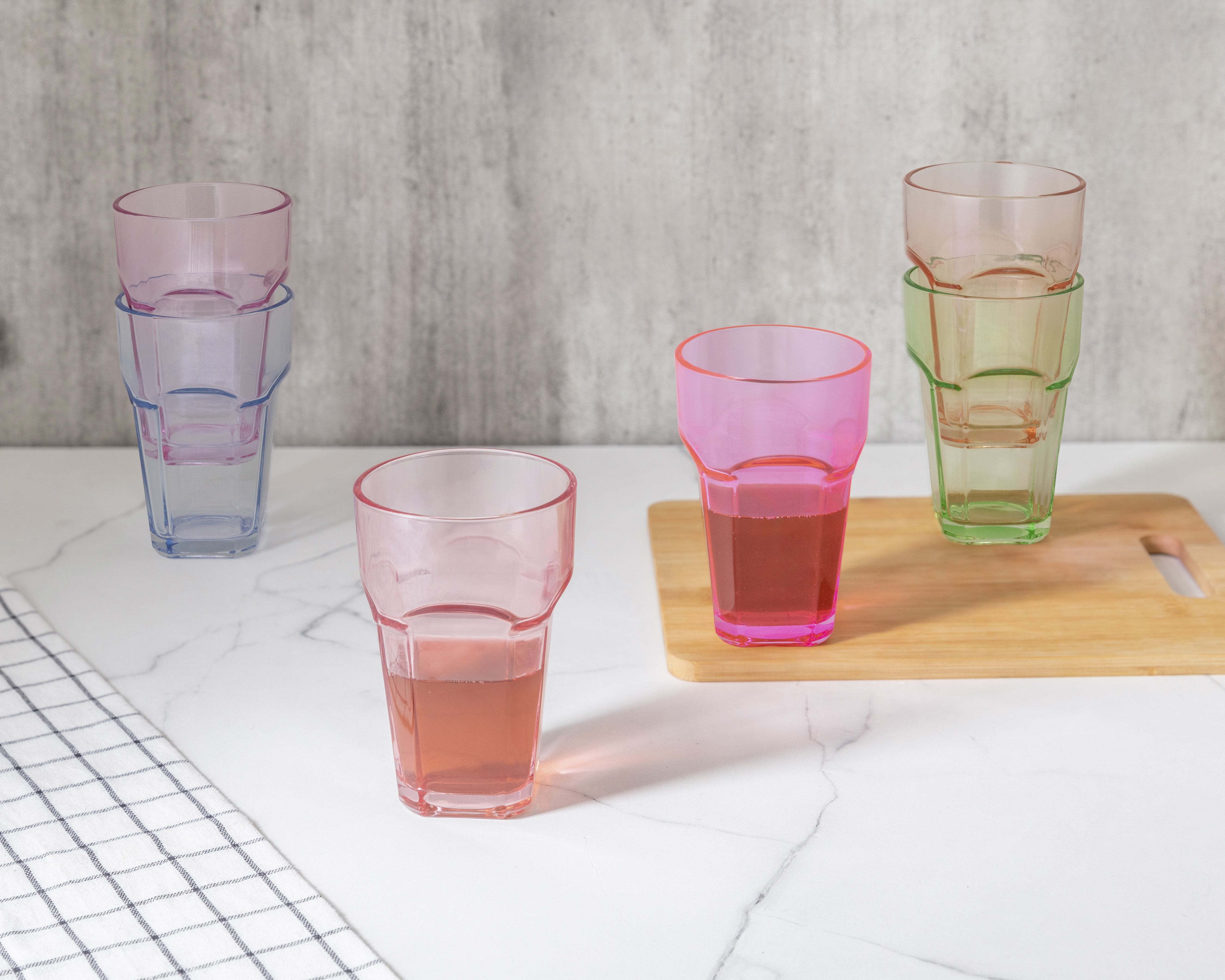 Foto 4 | Foto 4 | Vasos Glazé 6 Piezas