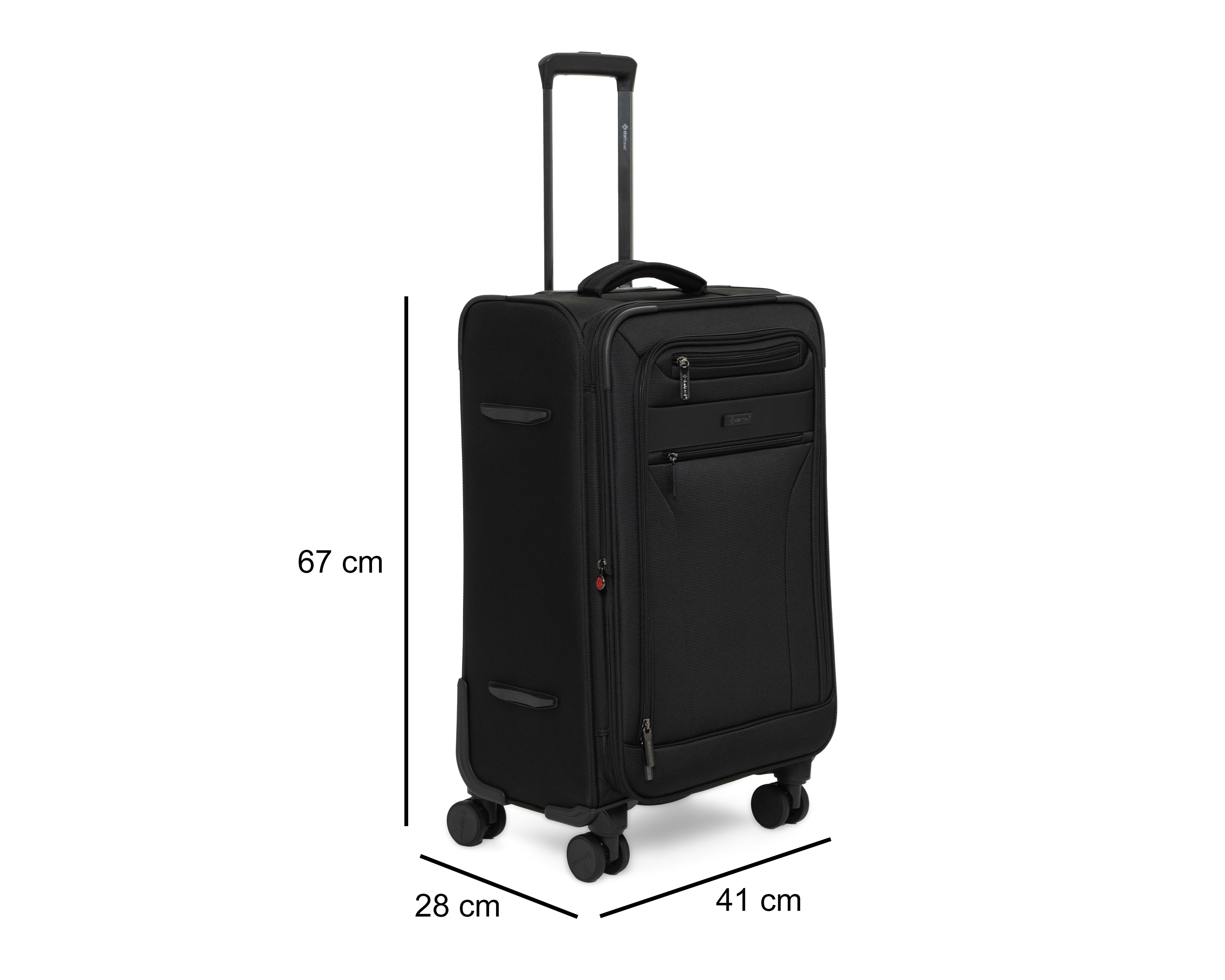 Foto 9 pulgar | Foto 8 | Maleta Vertical Startravel Praga 24 Pulgadas Negra