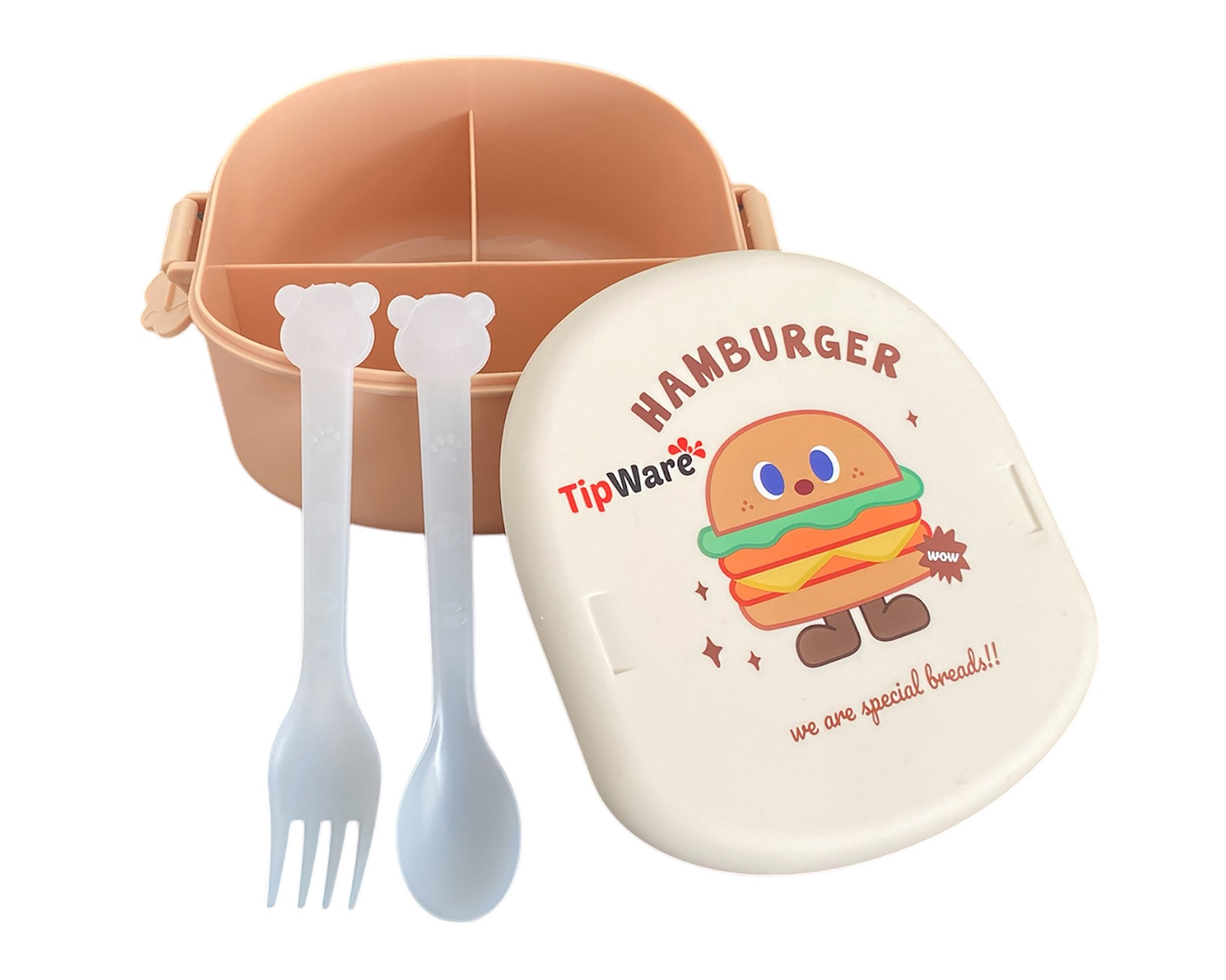 Foto 1 | Foto 1 | Contenedor de Plástico Tip Ware con Cubiertos 500 ml