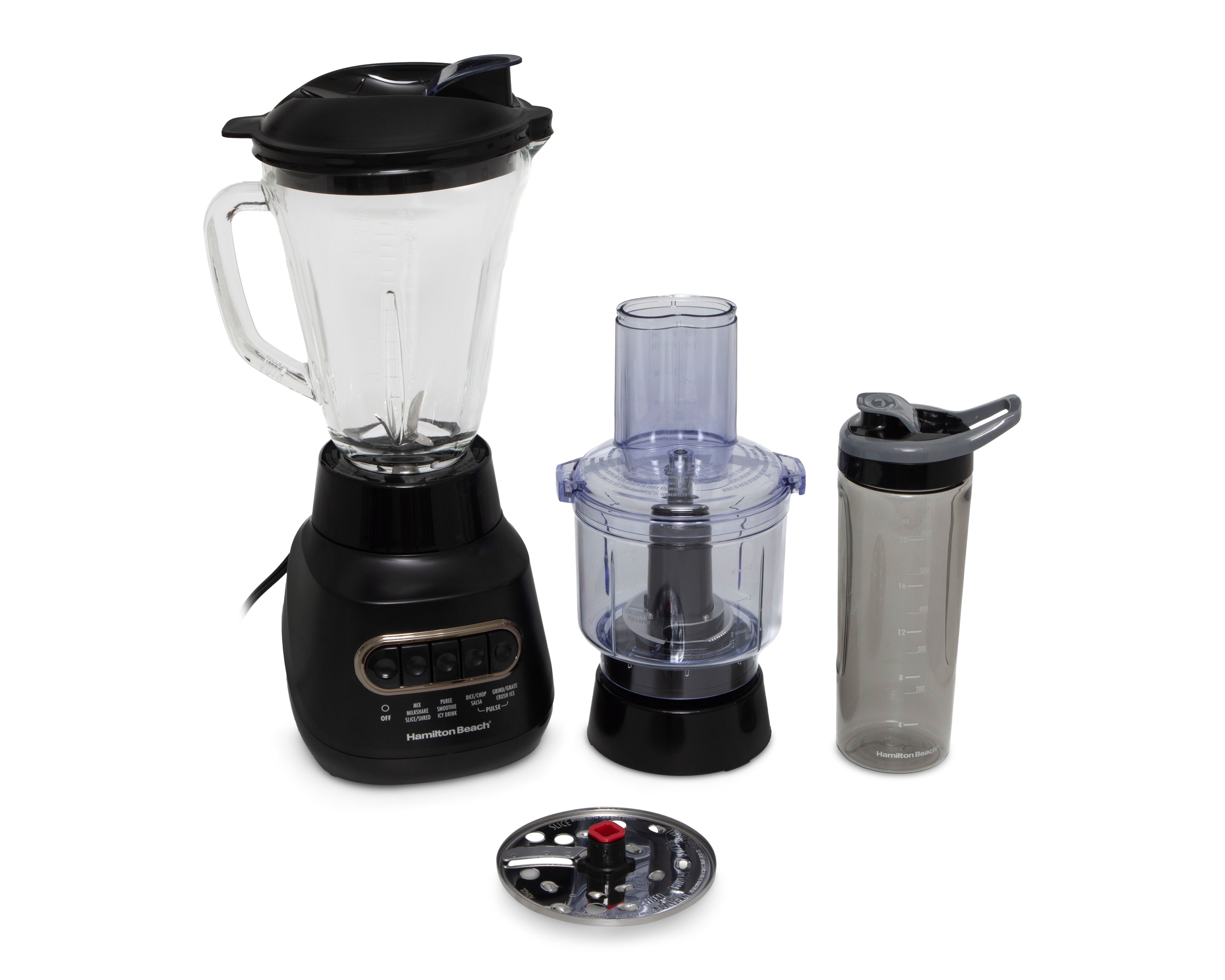 Foto 2 | Foto 2 | Licuadora 3 en 1 Hamilton Beach MultiBlend Kitchen System 4 Velocidades