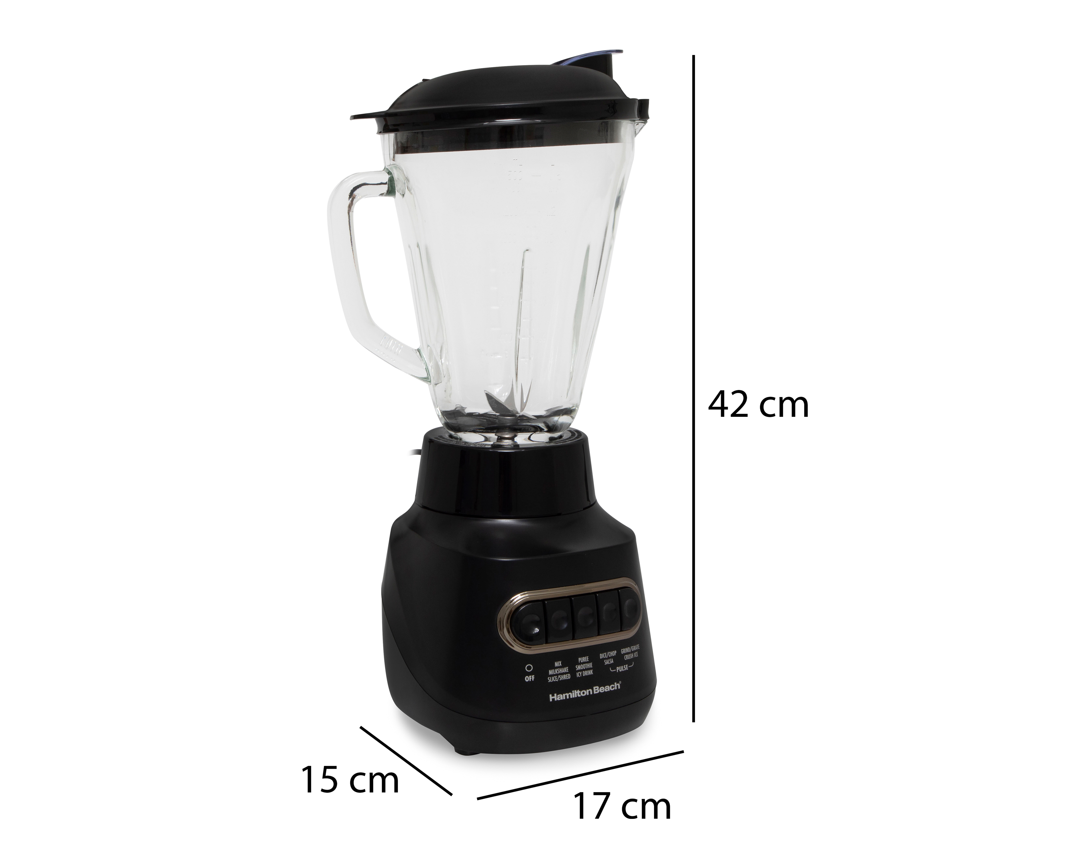 Foto 8 | Foto 8 | Licuadora 3 en 1 Hamilton Beach MultiBlend Kitchen System 4 Velocidades