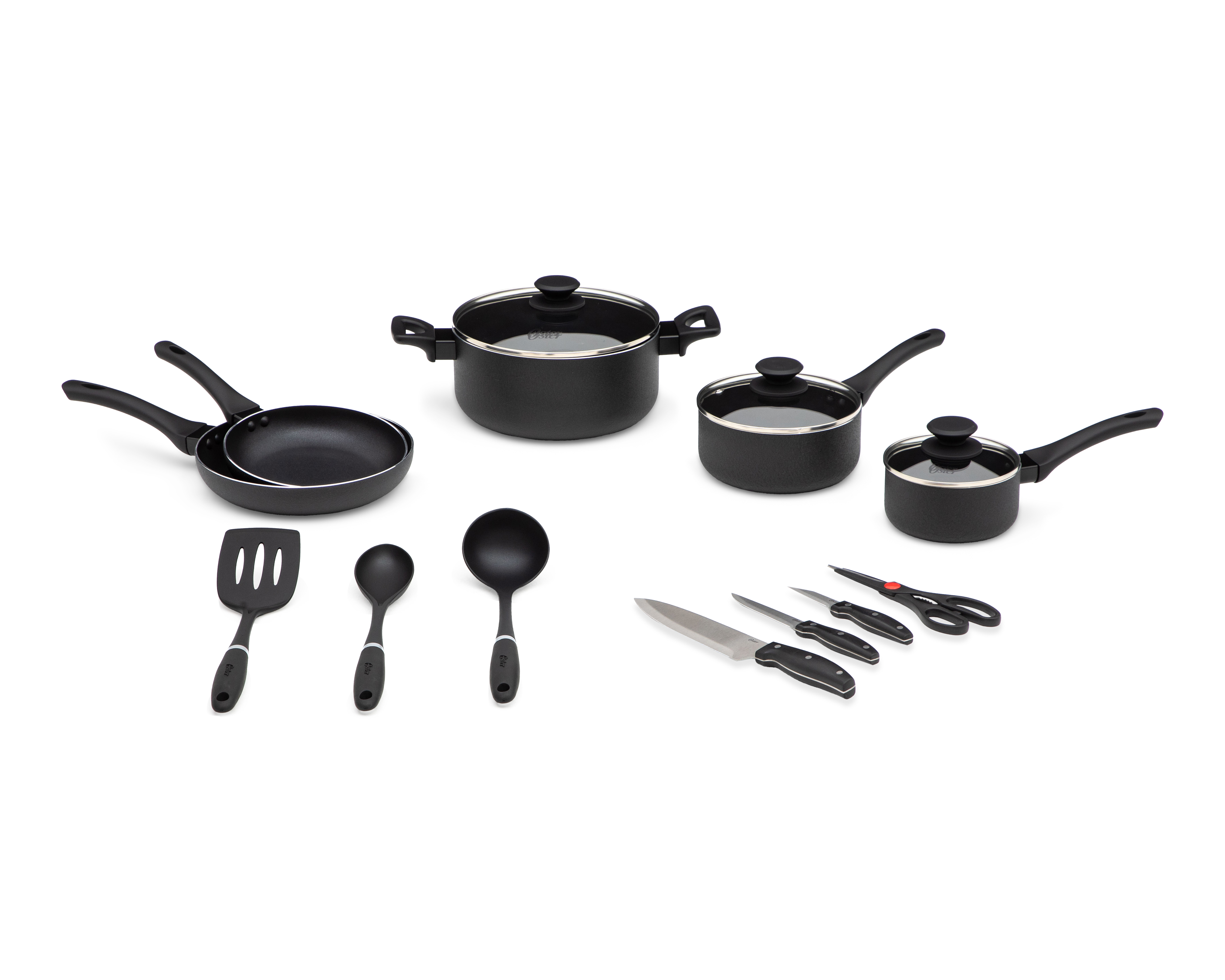 Batería de Cocina Oster 15 Piezas de Aluminio