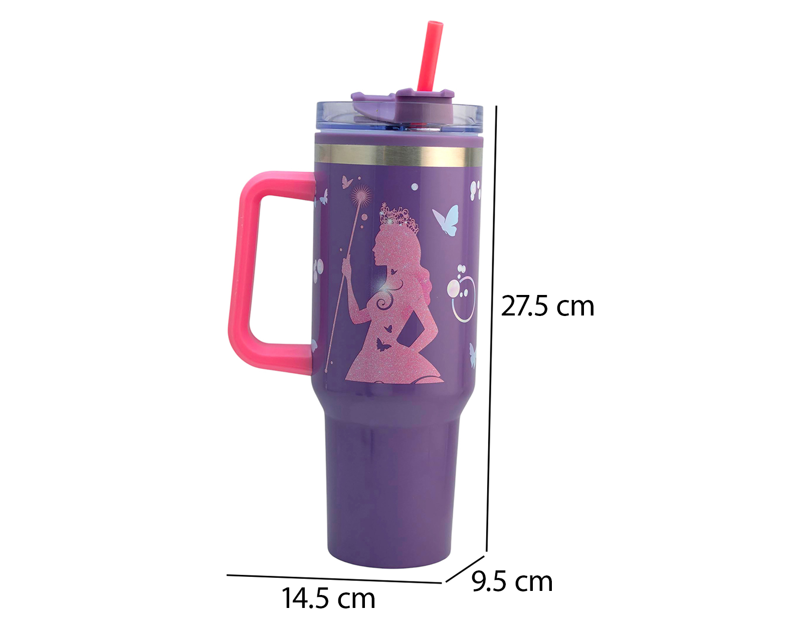 Foto 8 pulgar | Foto 7 | Termo con Popote Fun Kids 1.2 Litros