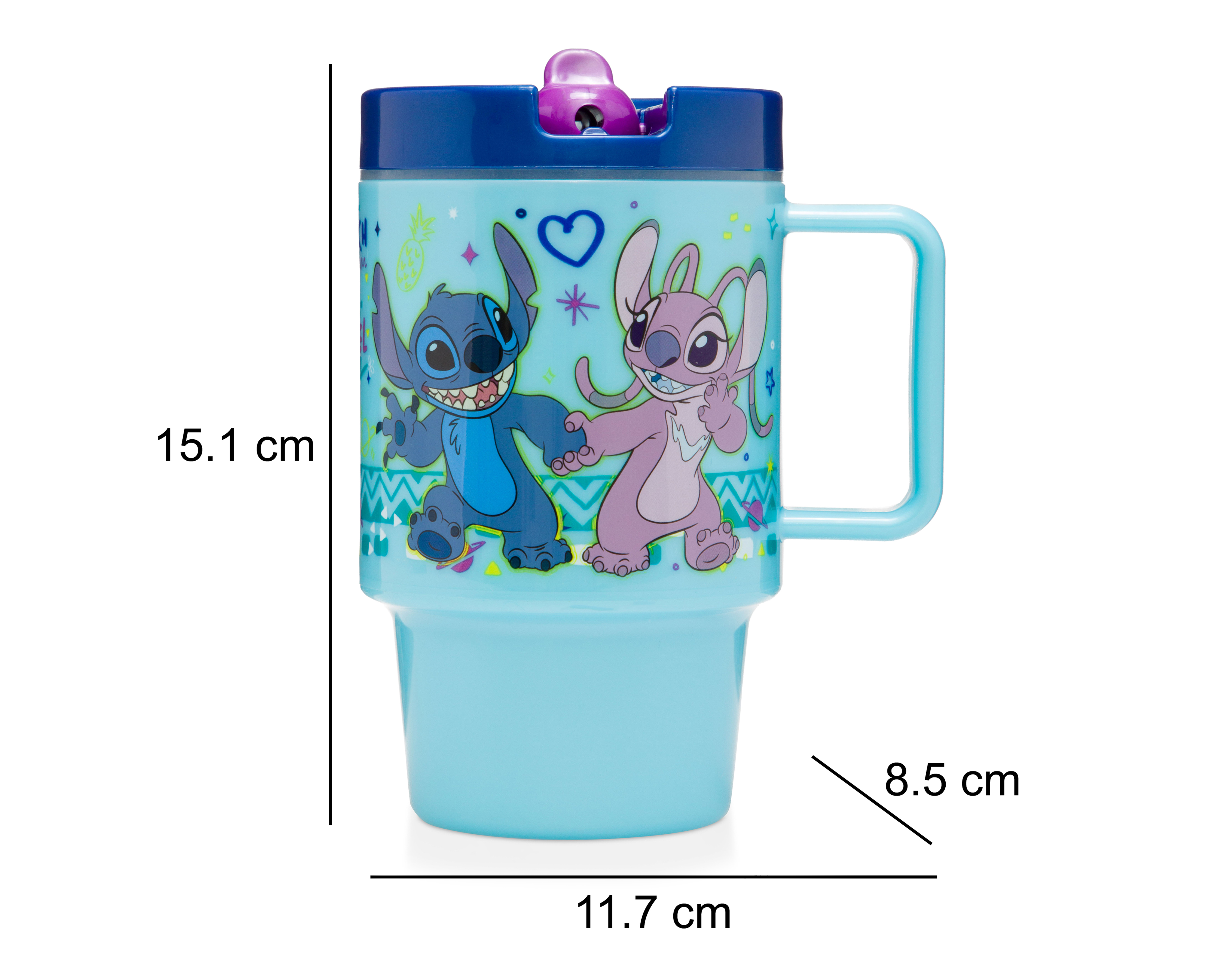 Foto 7 pulgar | Foto 6 | Vaso Entrenador Stitch 530 ml